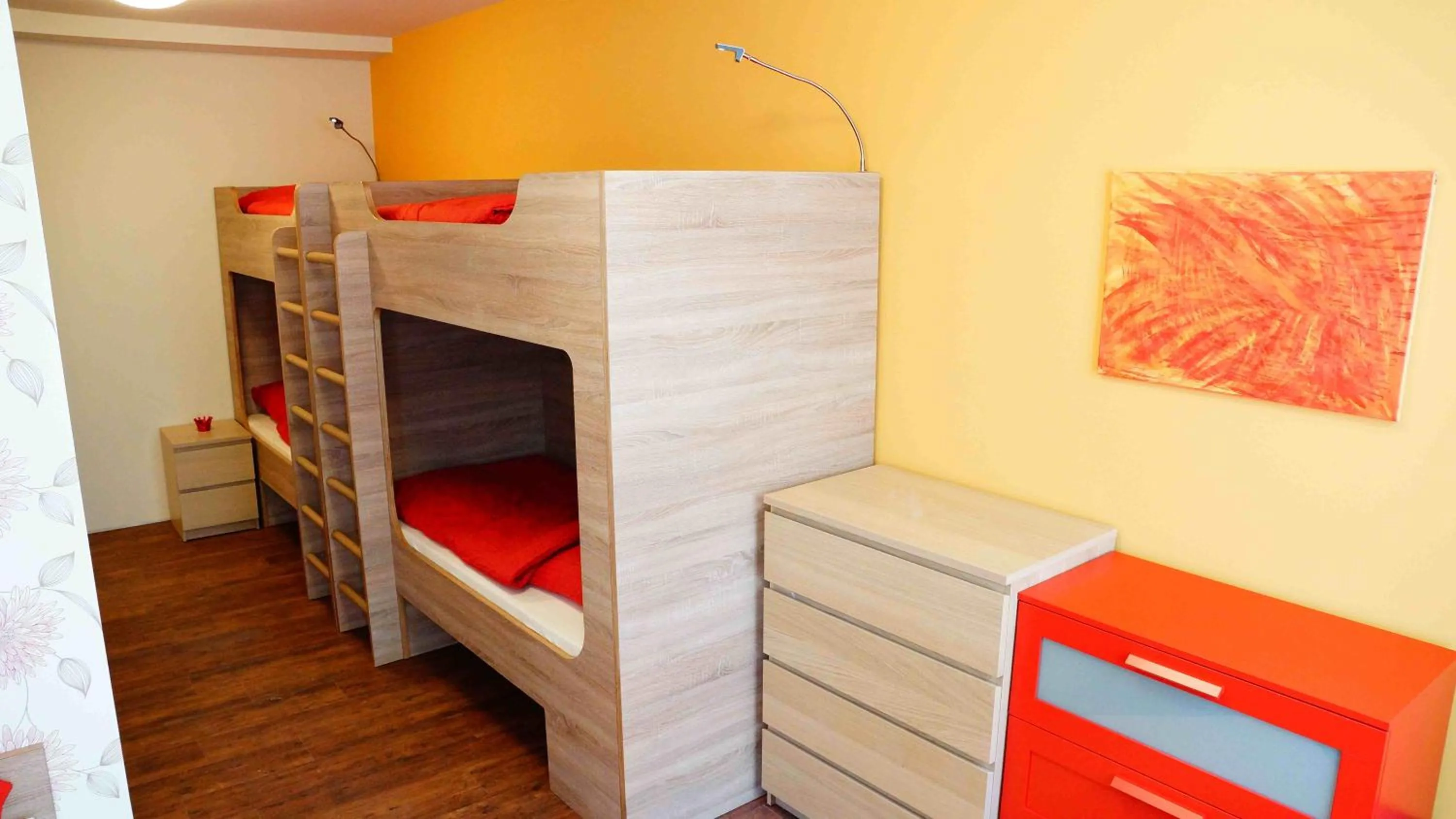 Photo of the whole room, Bed in Bavaria City Hostel - Design Hostel