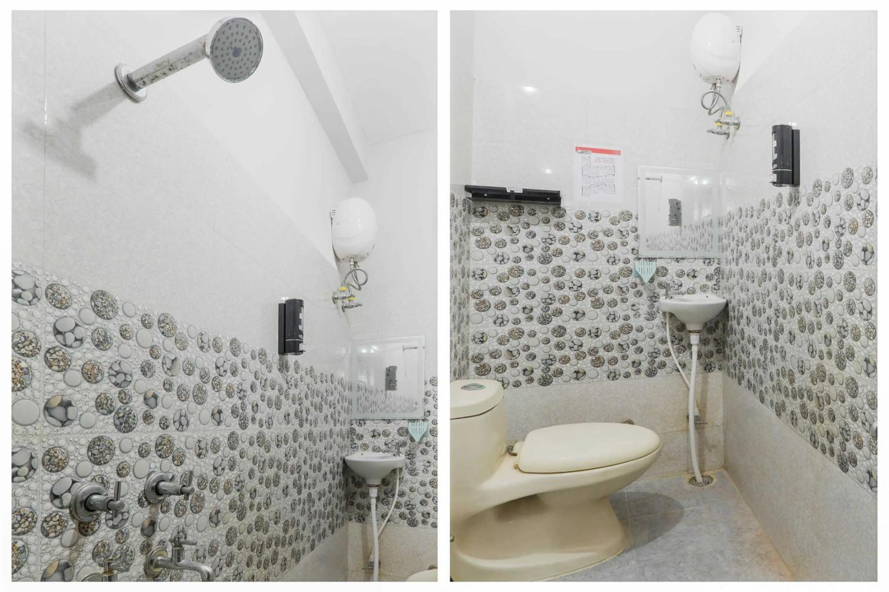 Bathroom in Hotel O by OYO Prime Stayzz
