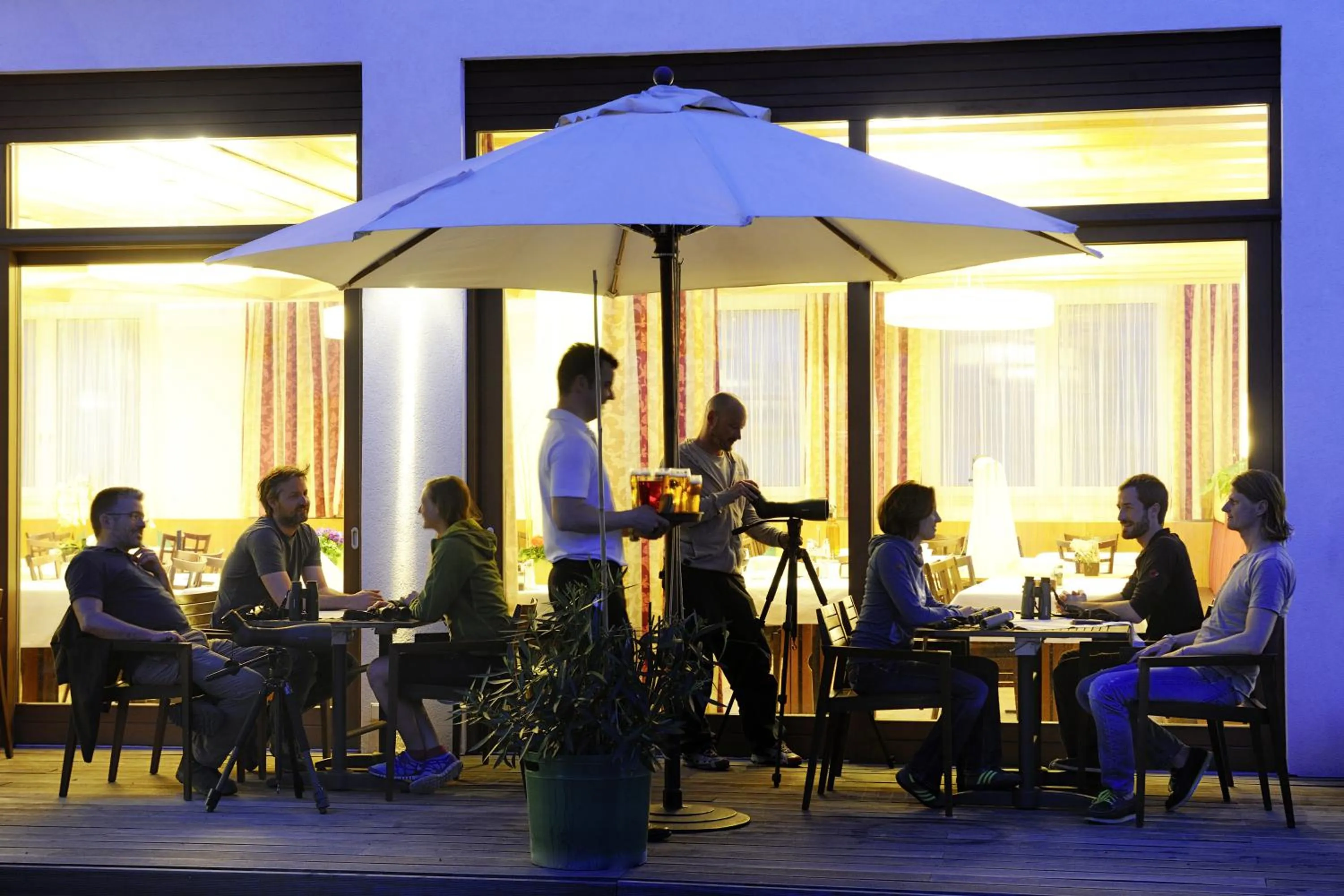 Balcony/Terrace in Hotel Zur Post