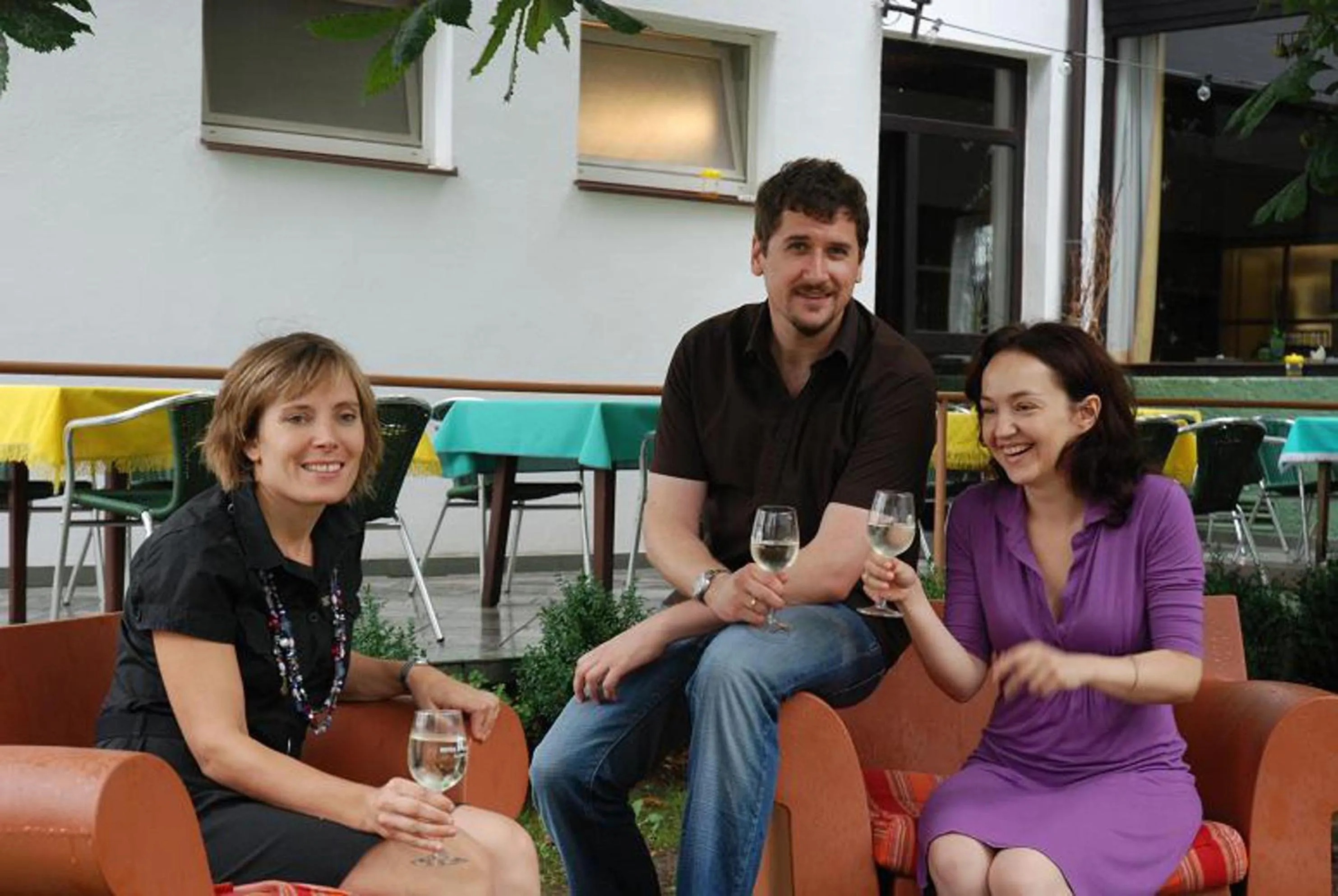 Garden in Hotel Zur Post