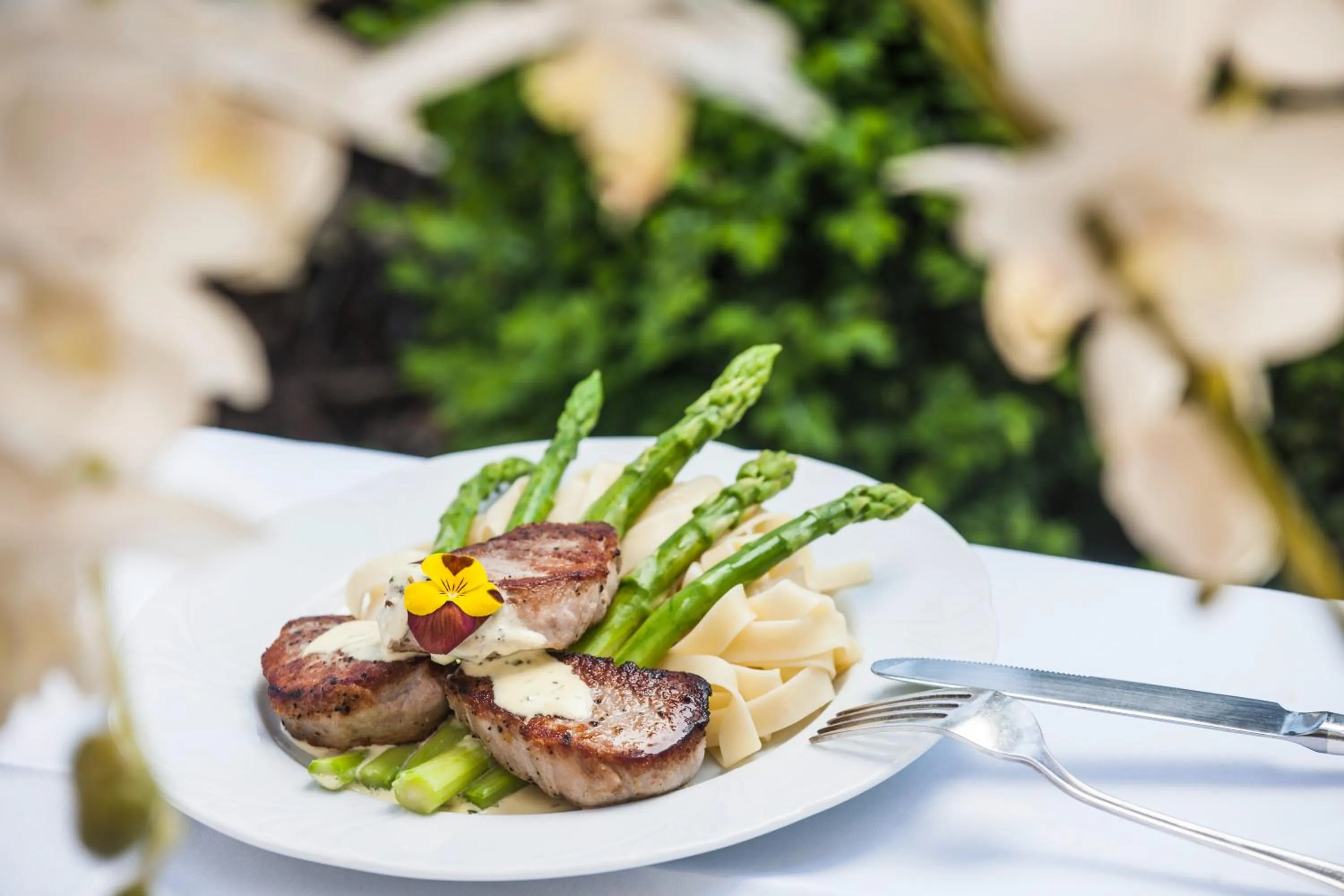 Food close-up in Hotel Zur Post
