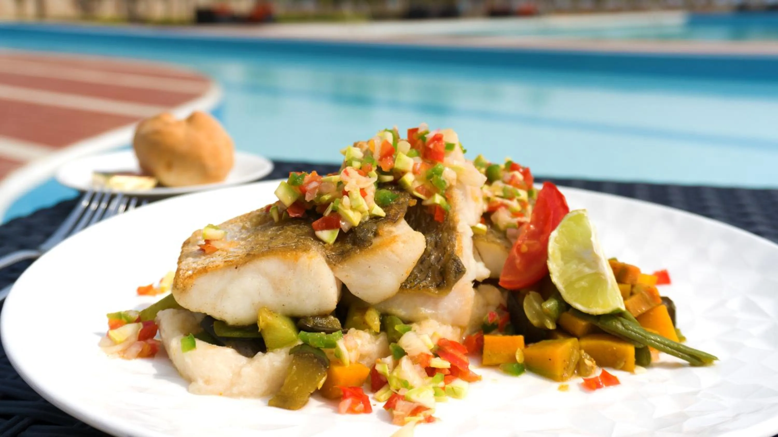 Food in Millenium Popo Beach Hotel