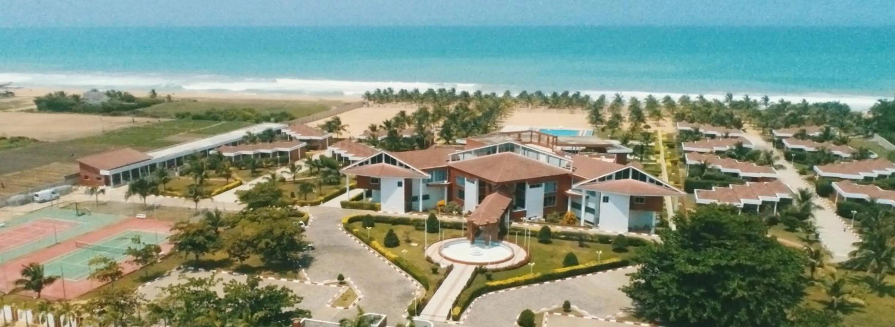 Bird's eye view in Millenium Popo Beach Hotel