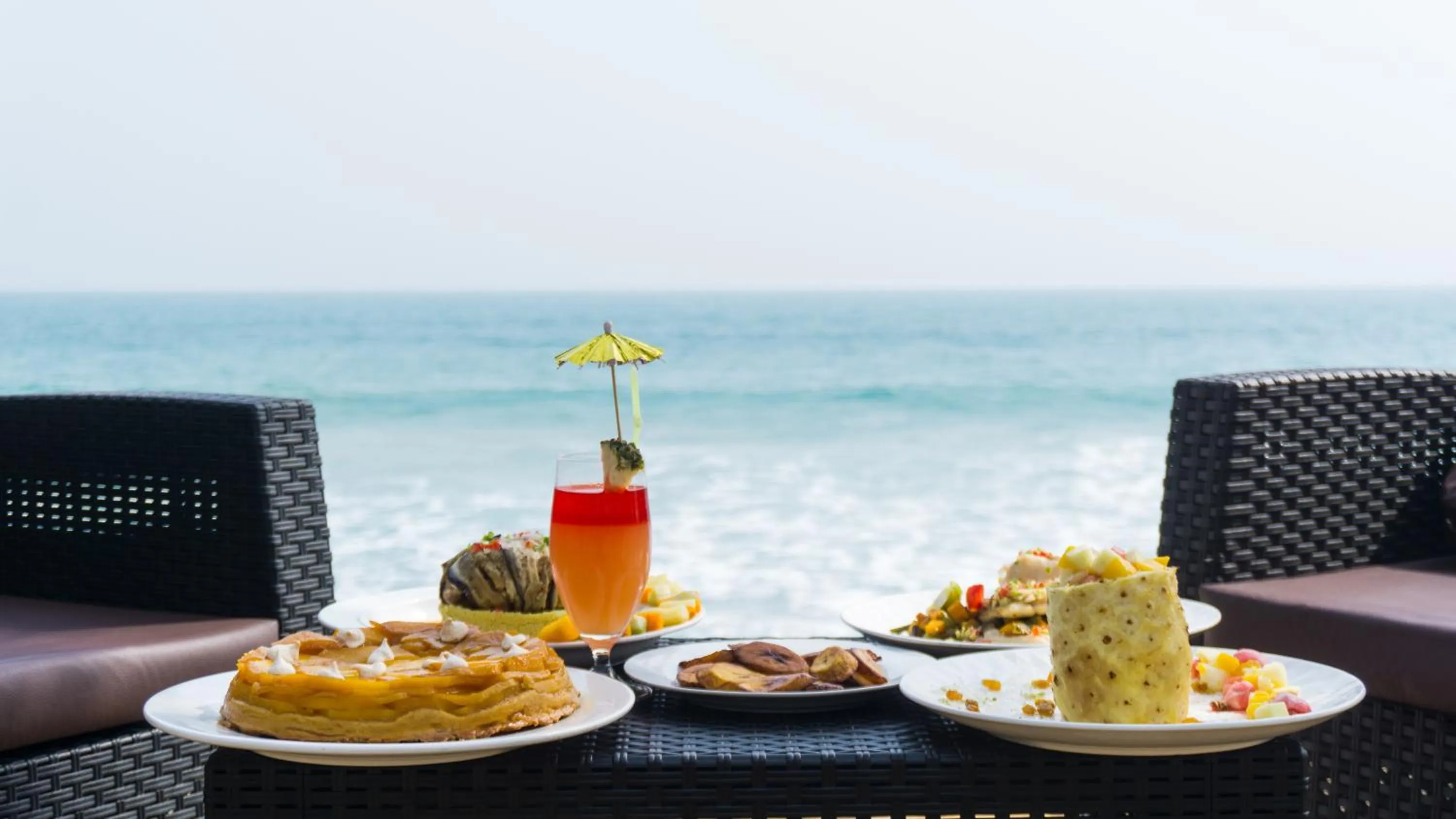 Food in Millenium Popo Beach Hotel