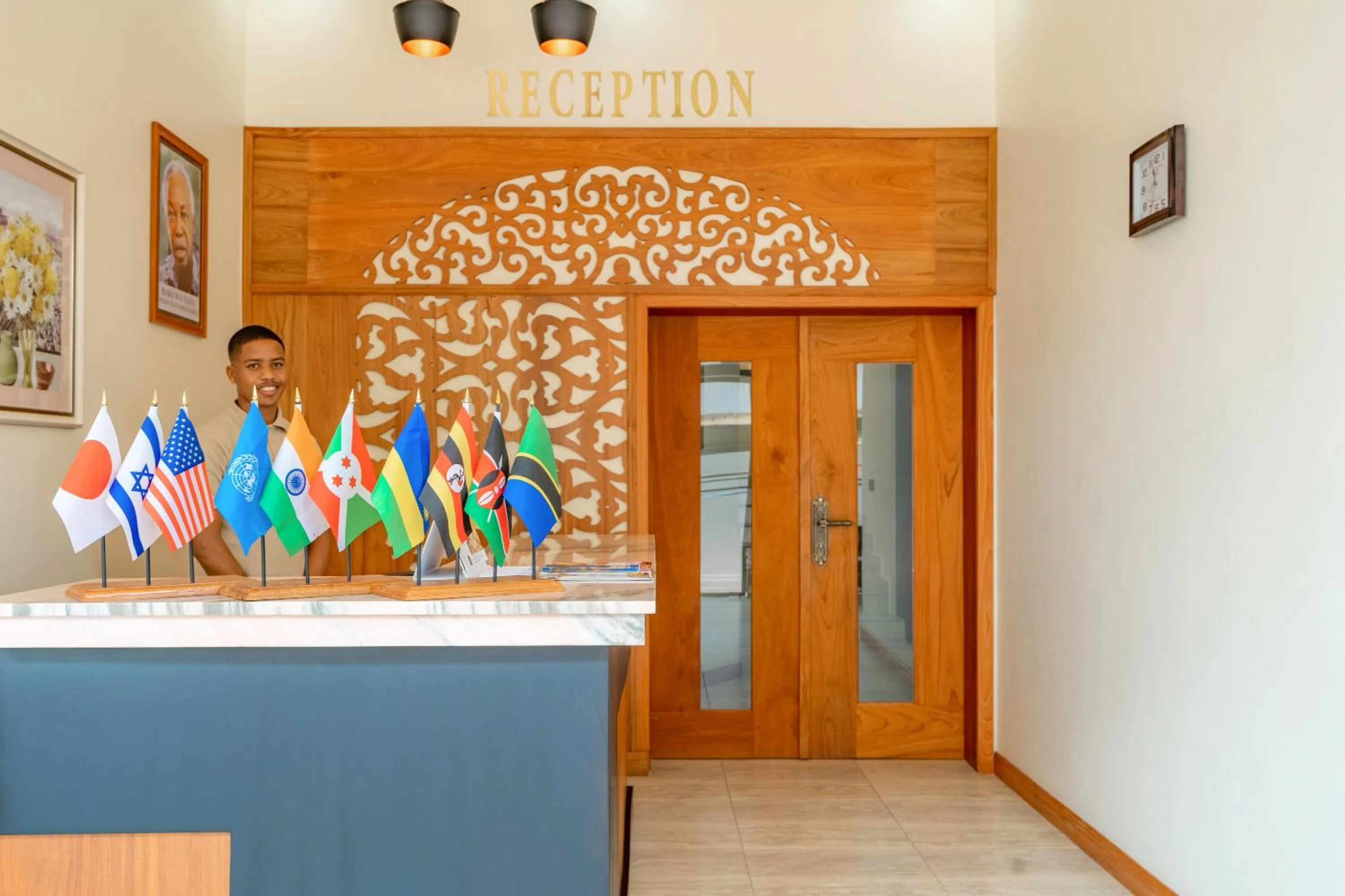 Lobby or reception in Kibo Palace Hotel Moshi