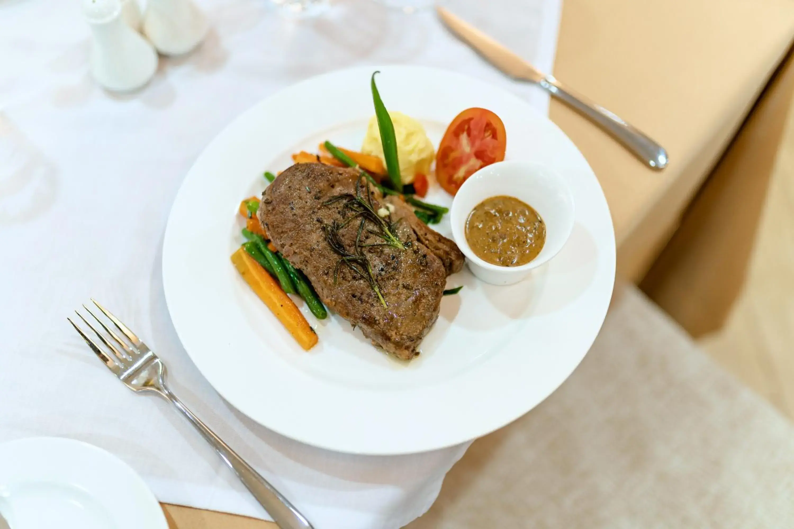 Food close-up in Kibo Palace Hotel Moshi Food close-up in Kibo Palace Hotel Moshi