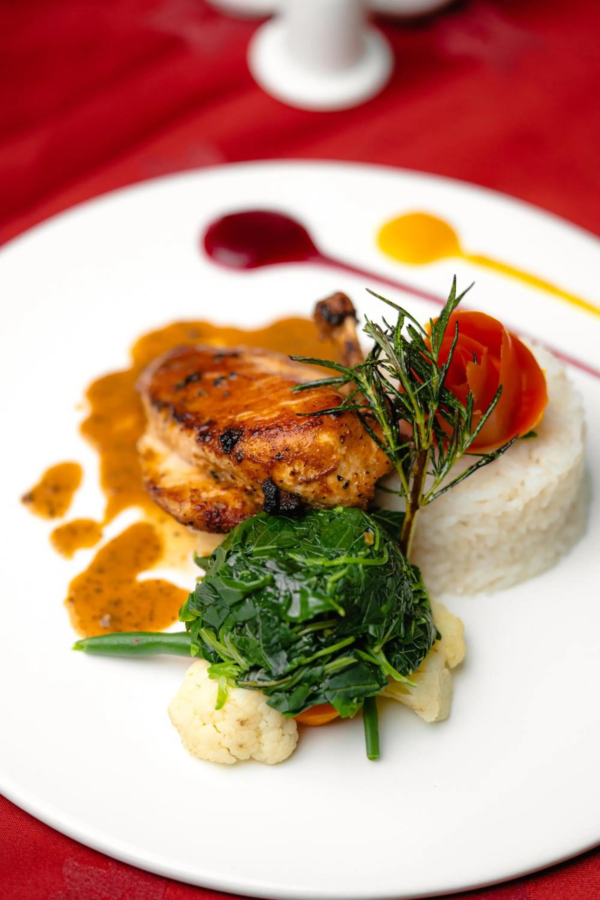 Food in Kibo Palace Hotel Moshi