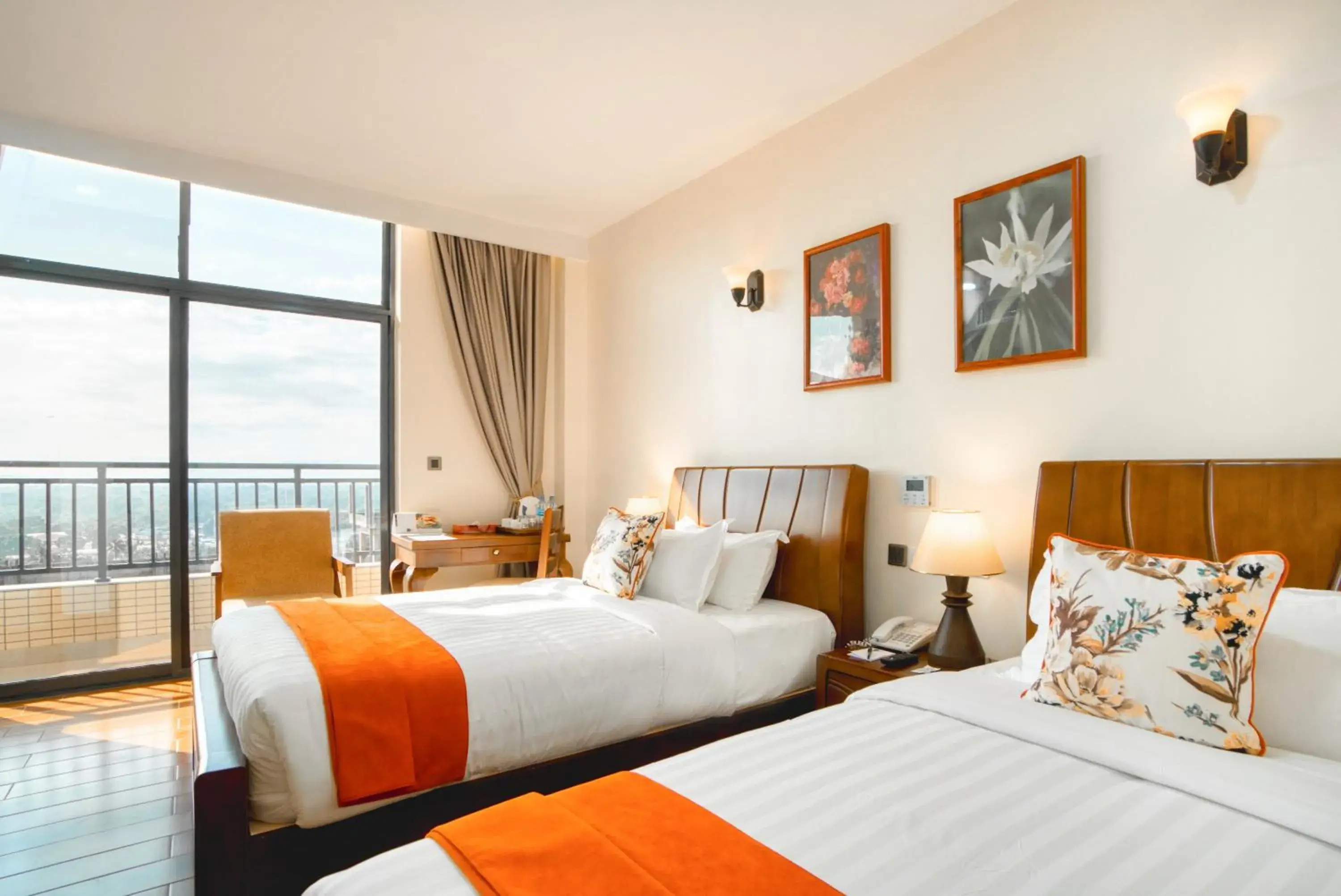 Bed in Kibo Palace Hotel Moshi Bed in Kibo Palace Hotel Moshi