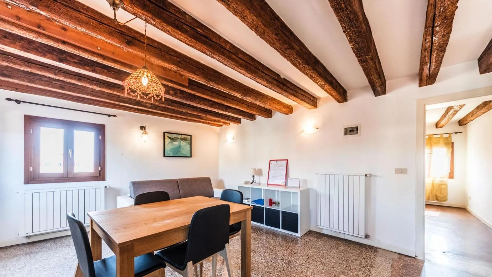 Living room in Residenza Al Mercato Grand Canal