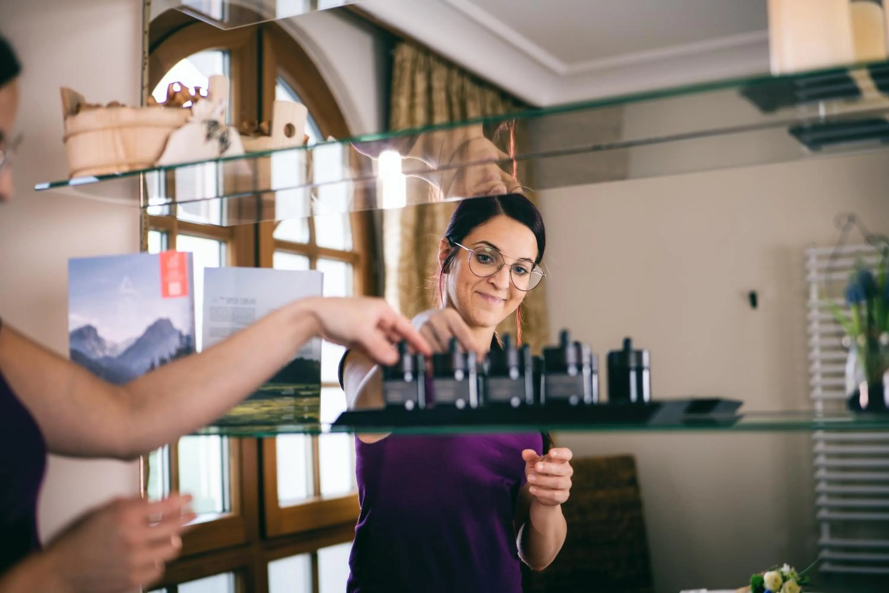 Spa and wellness centre/facilities in Hotel Post Lermoos