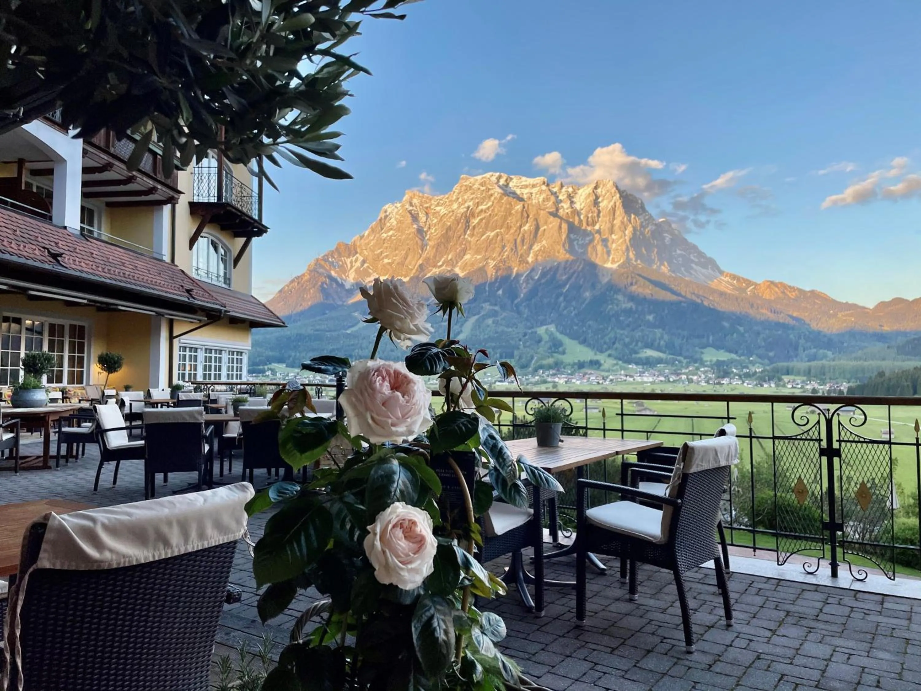 Natural landscape in Hotel Post Lermoos
