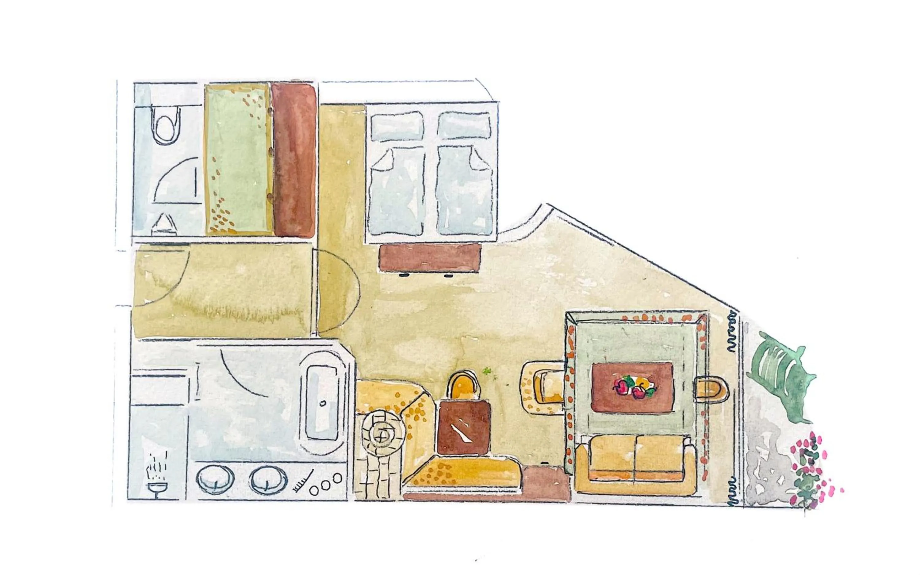 Floor plan in Hotel Post Lermoos superior