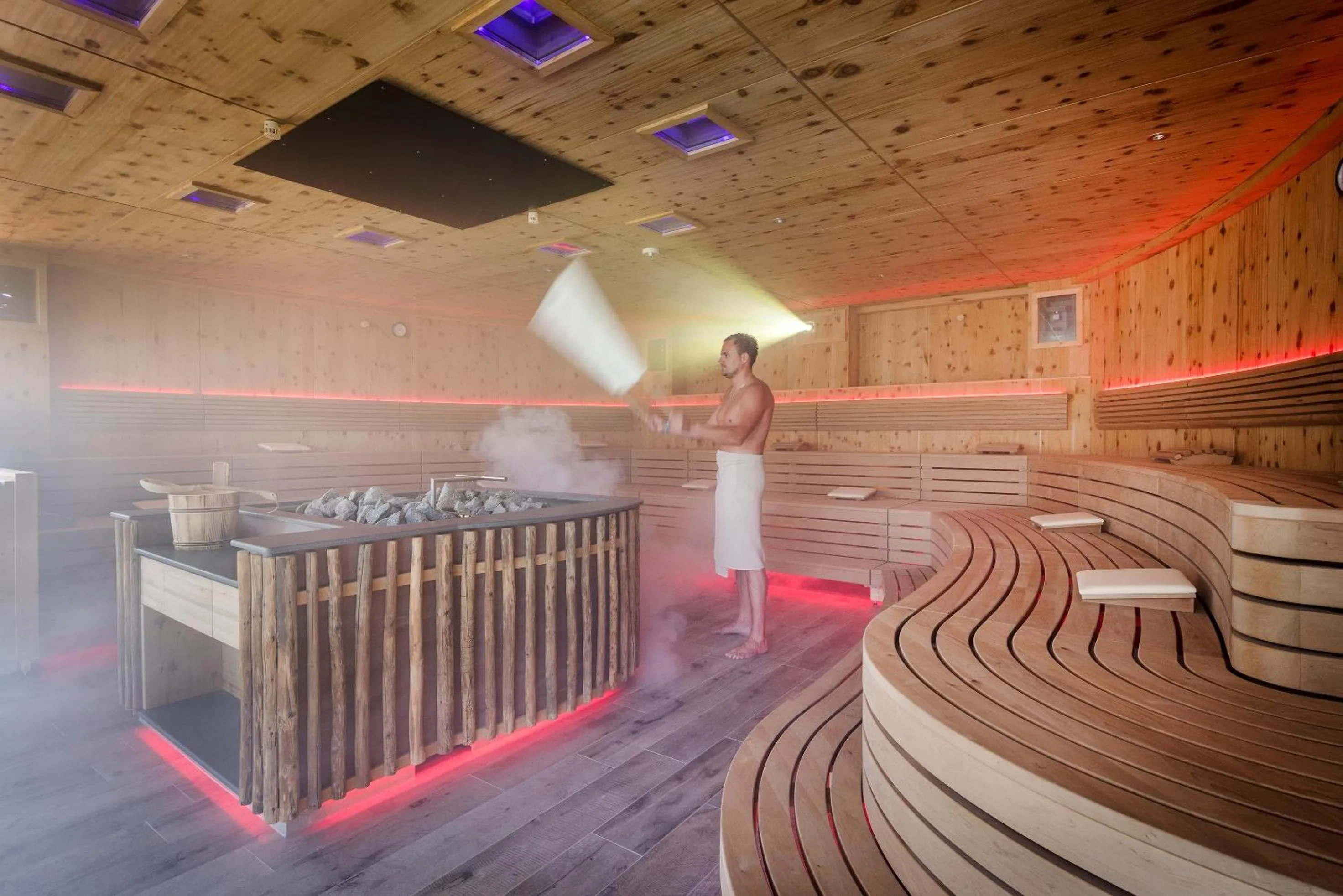 Sauna in Hotel Post Lermoos