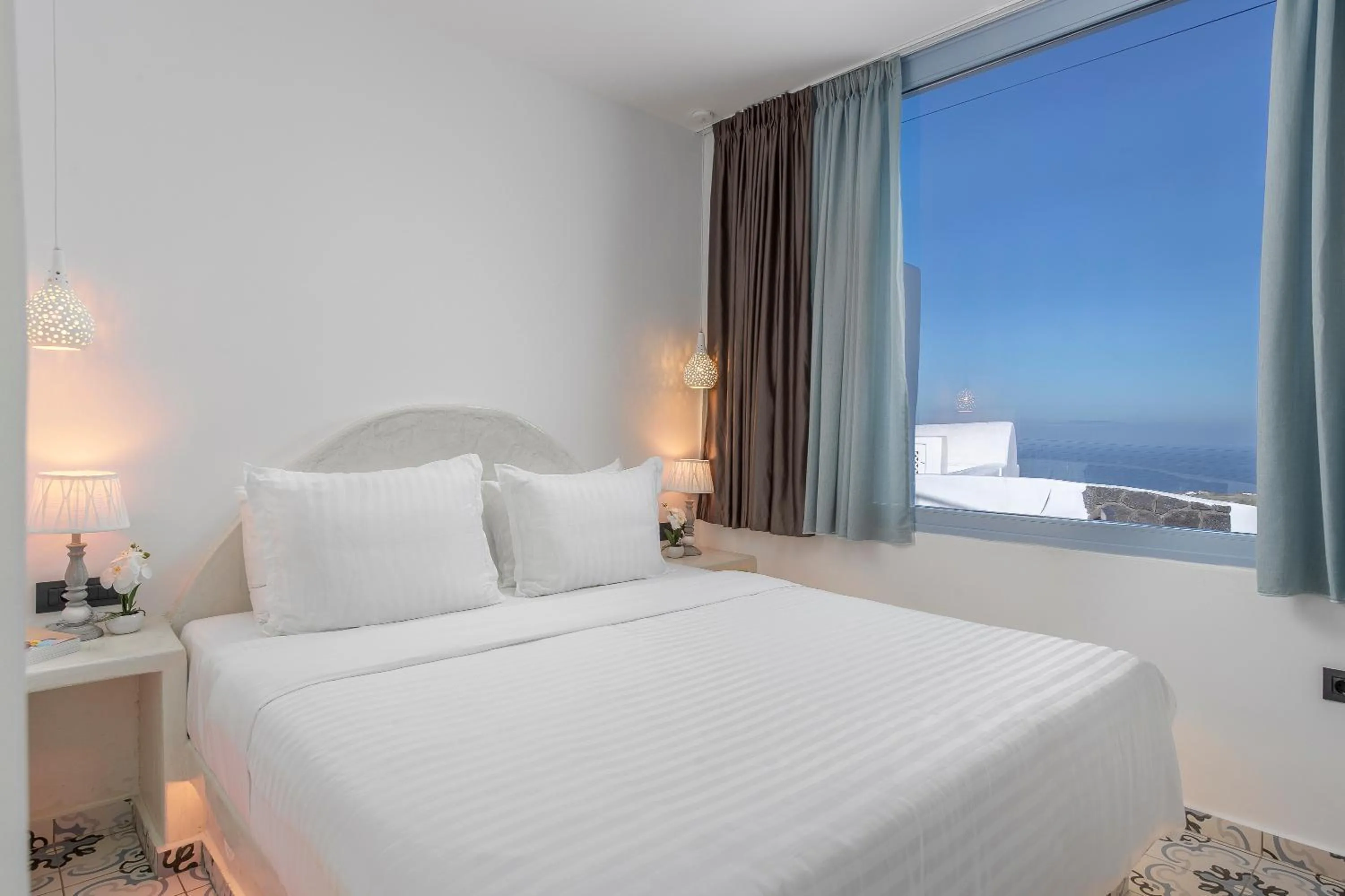 Bed in Sole d'oro Luxury Suites