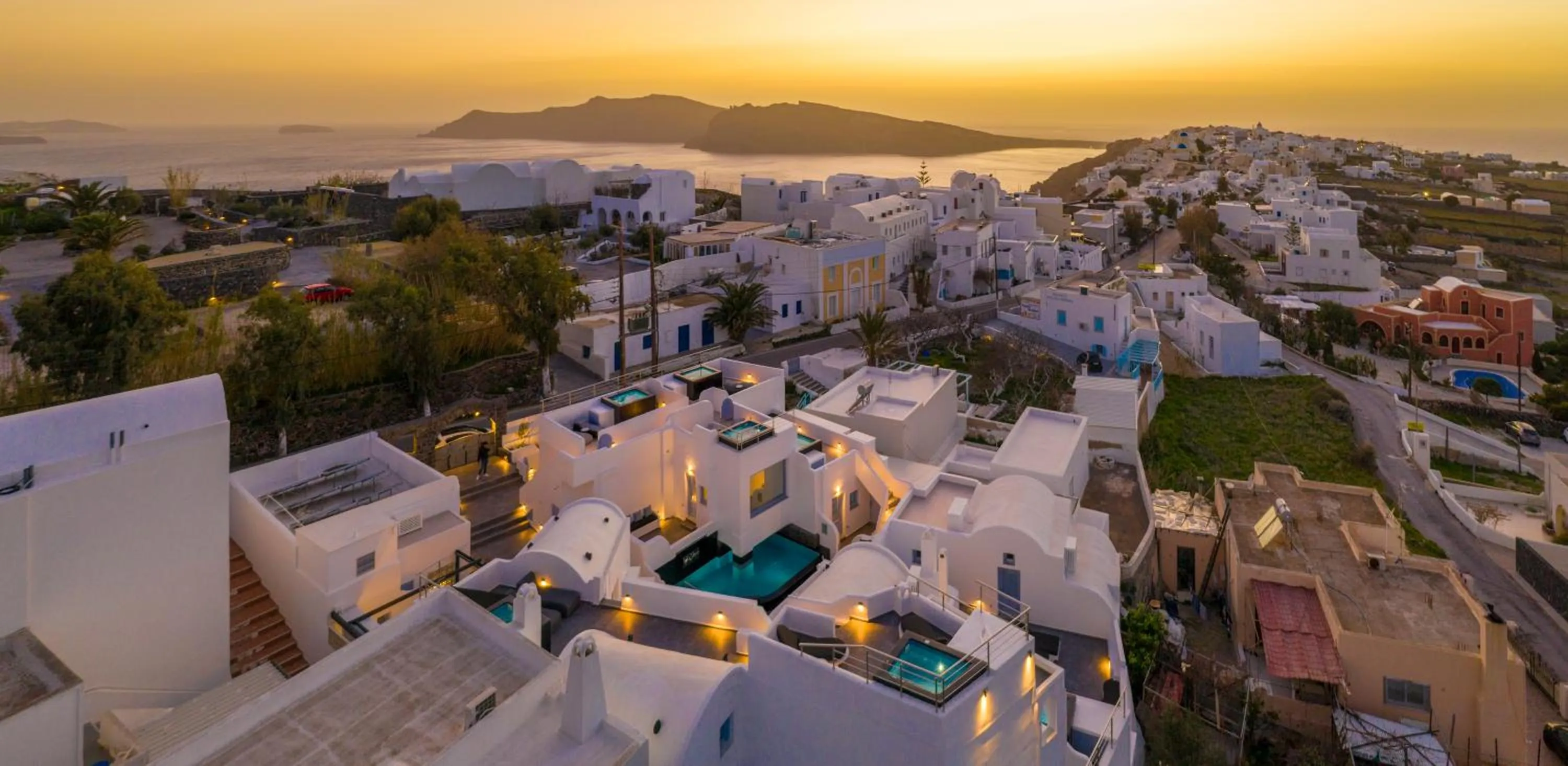 Bird's eye view in Sole d'oro Luxury Suites