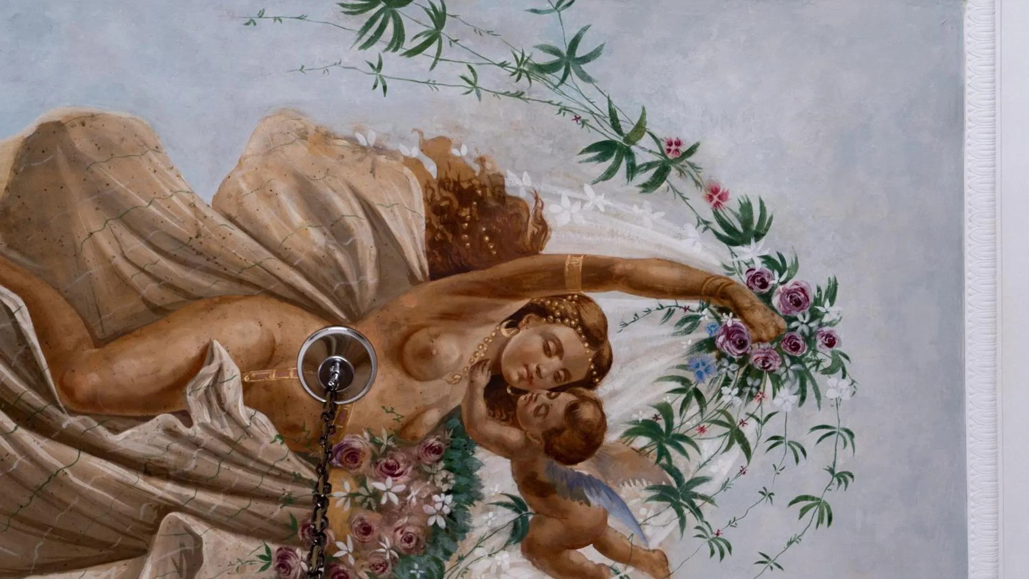 Decorative detail in B&B Giardino delle Delizie