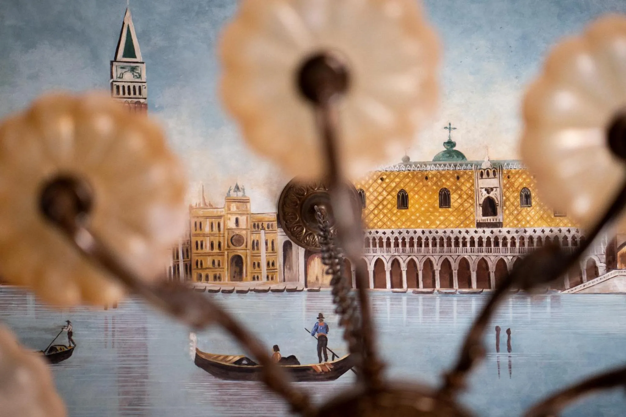 Decorative detail in B&B Giardino delle Delizie