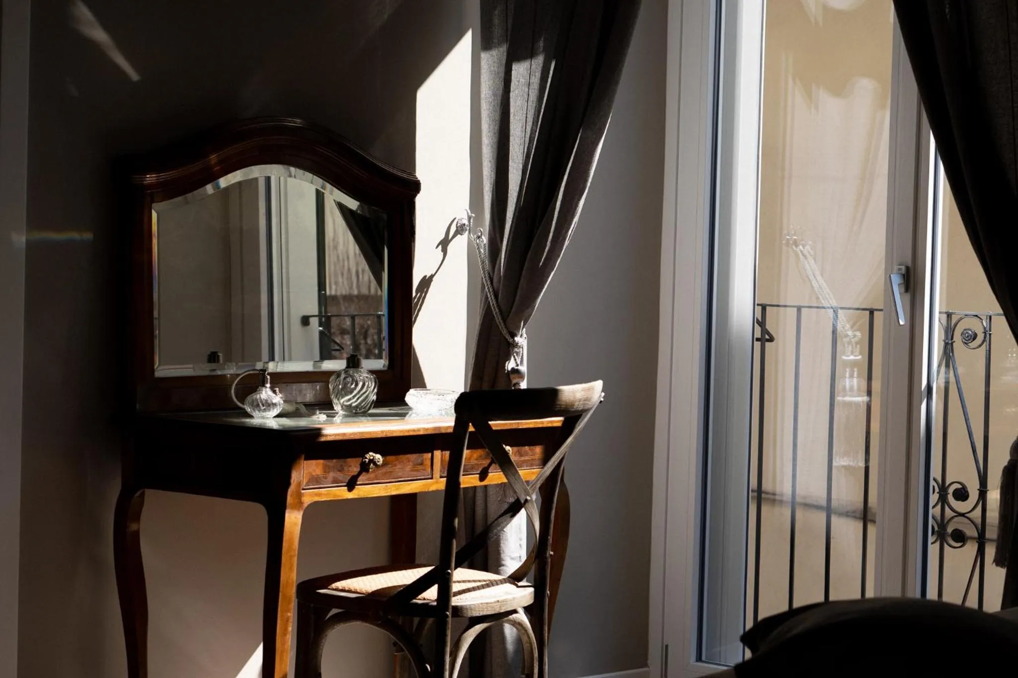 Decorative detail in B&B Giardino delle Delizie