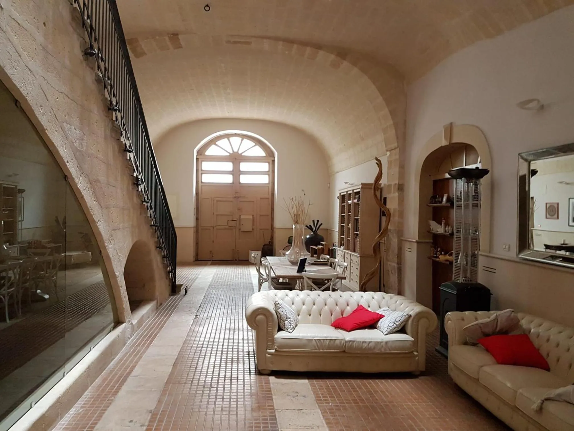 Living room, Bed in B&B Giardino delle Delizie