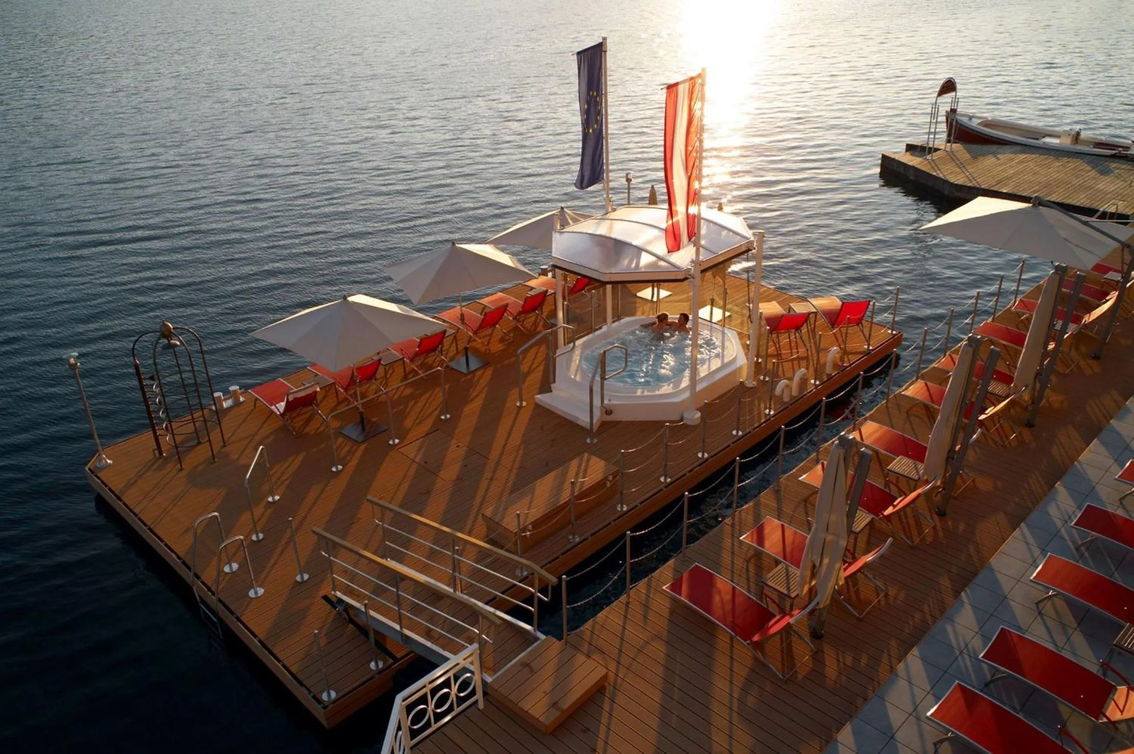 Spa and wellness centre/facilities in Romantik Hotel Im Weissen Rössl am Wolfgangsee