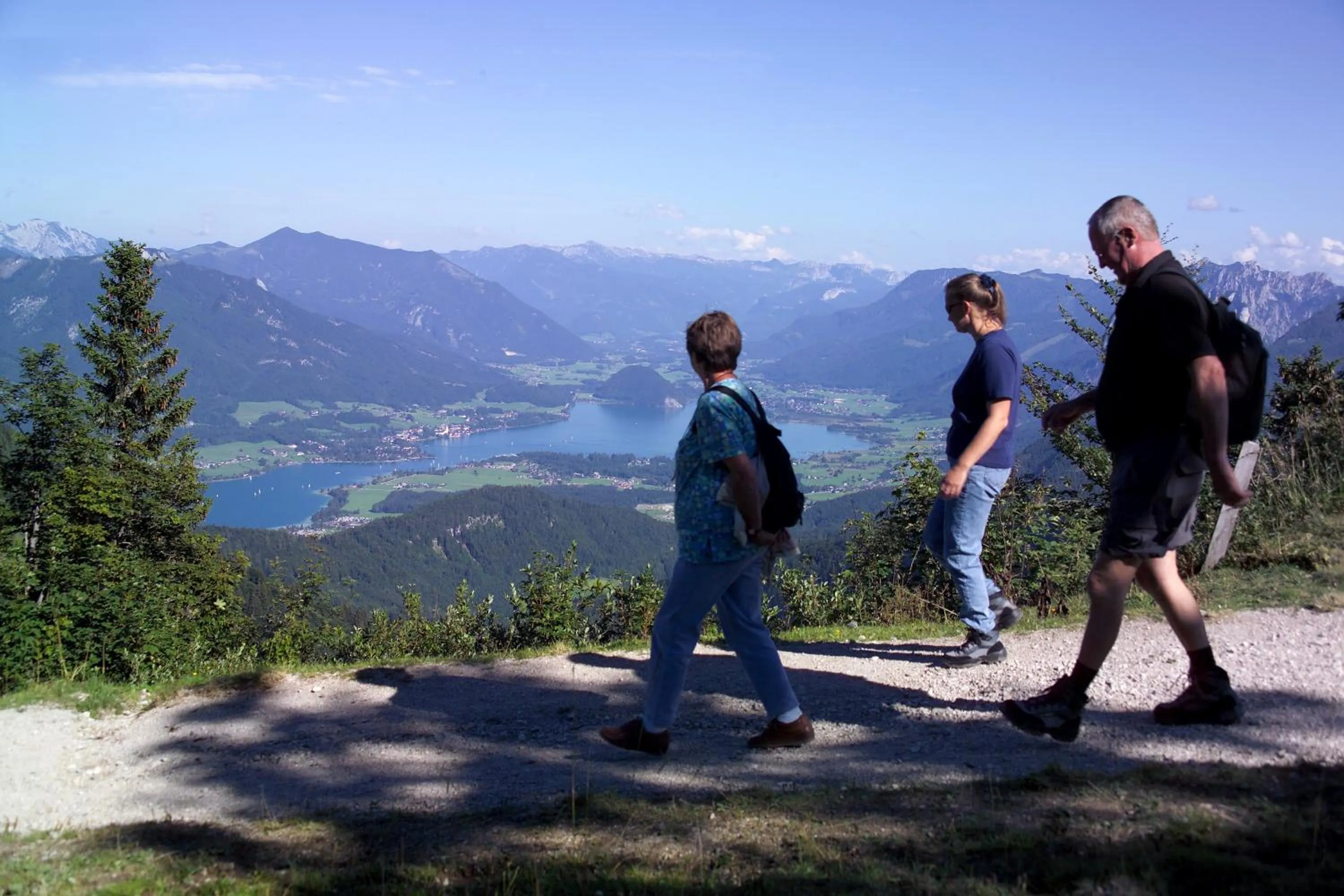 Hiking in Romantik Hotel Im Weissen Rössl am Wolfgangsee