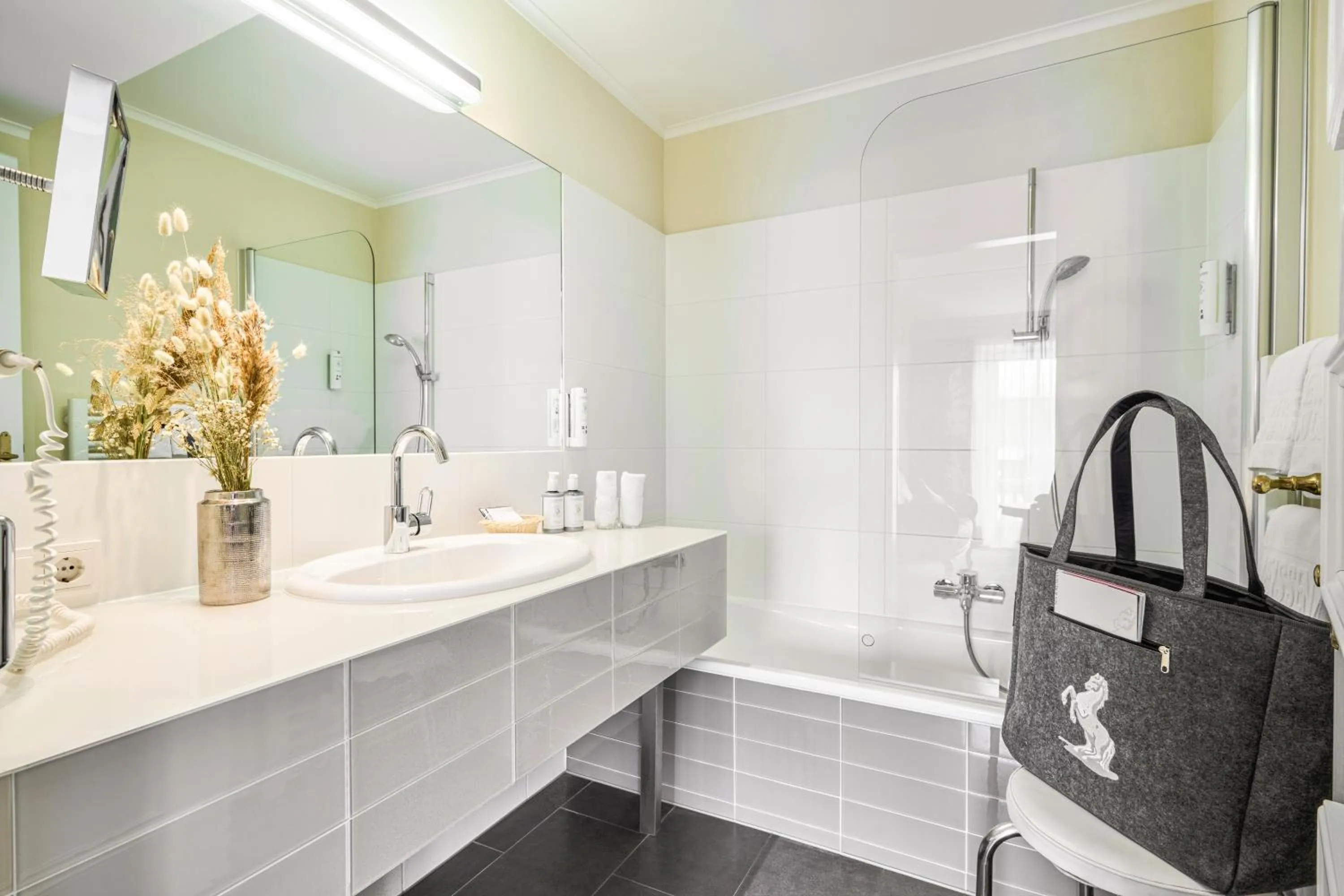 Bathroom in Romantik Hotel Im Weissen Rössl am Wolfgangsee