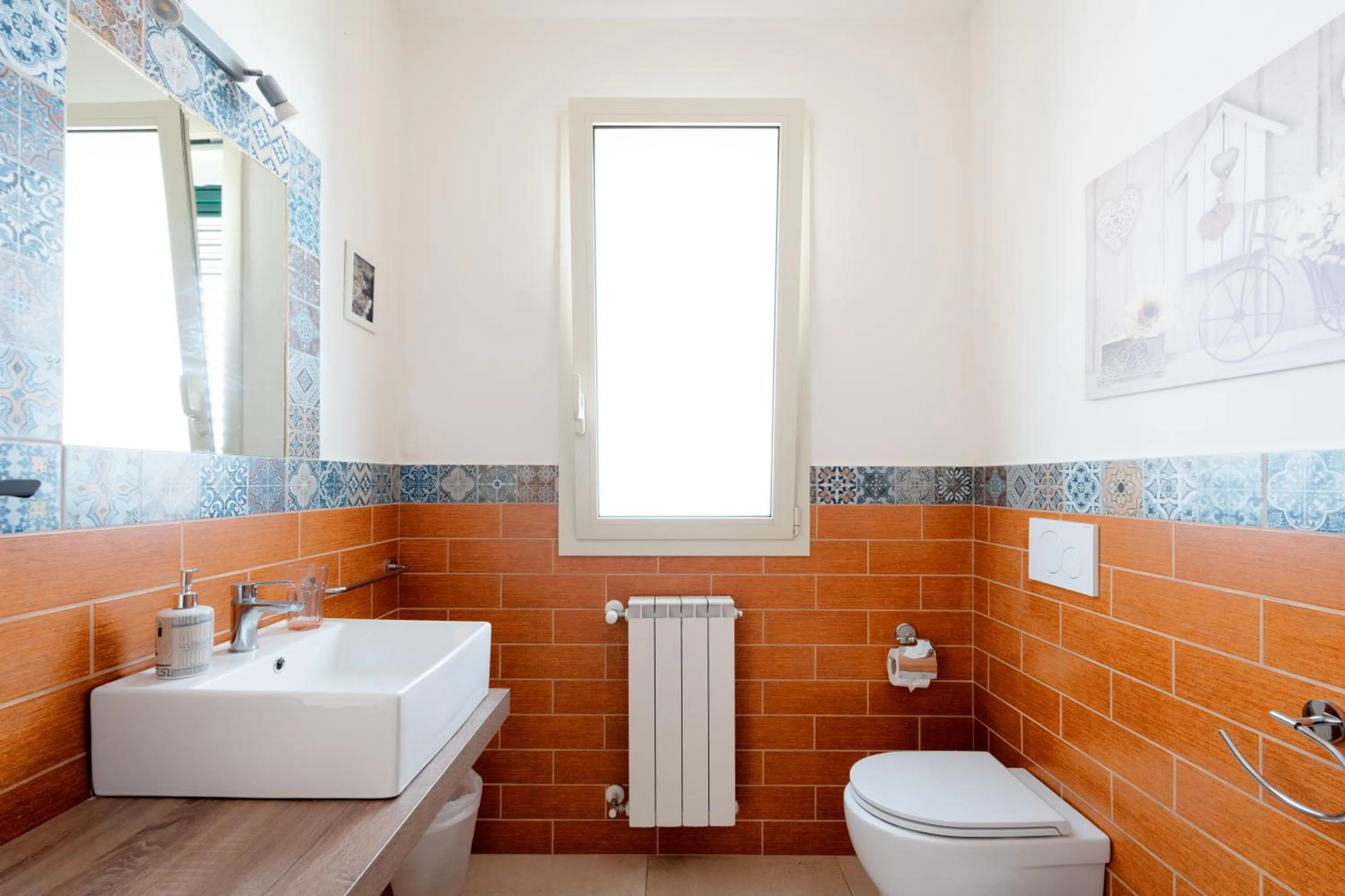 Bathroom in B&B Ruota di Carretto