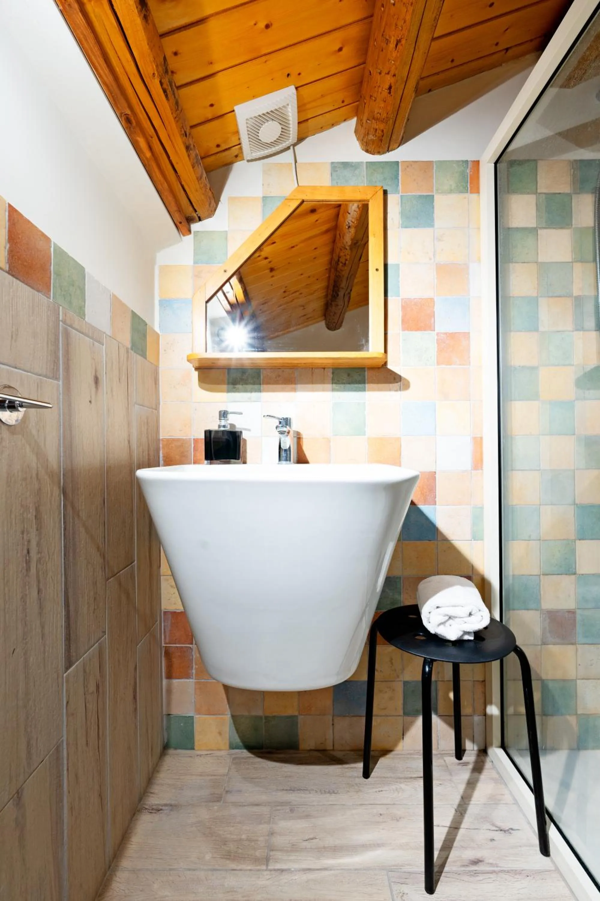 Bathroom in B&B Ruota di Carretto