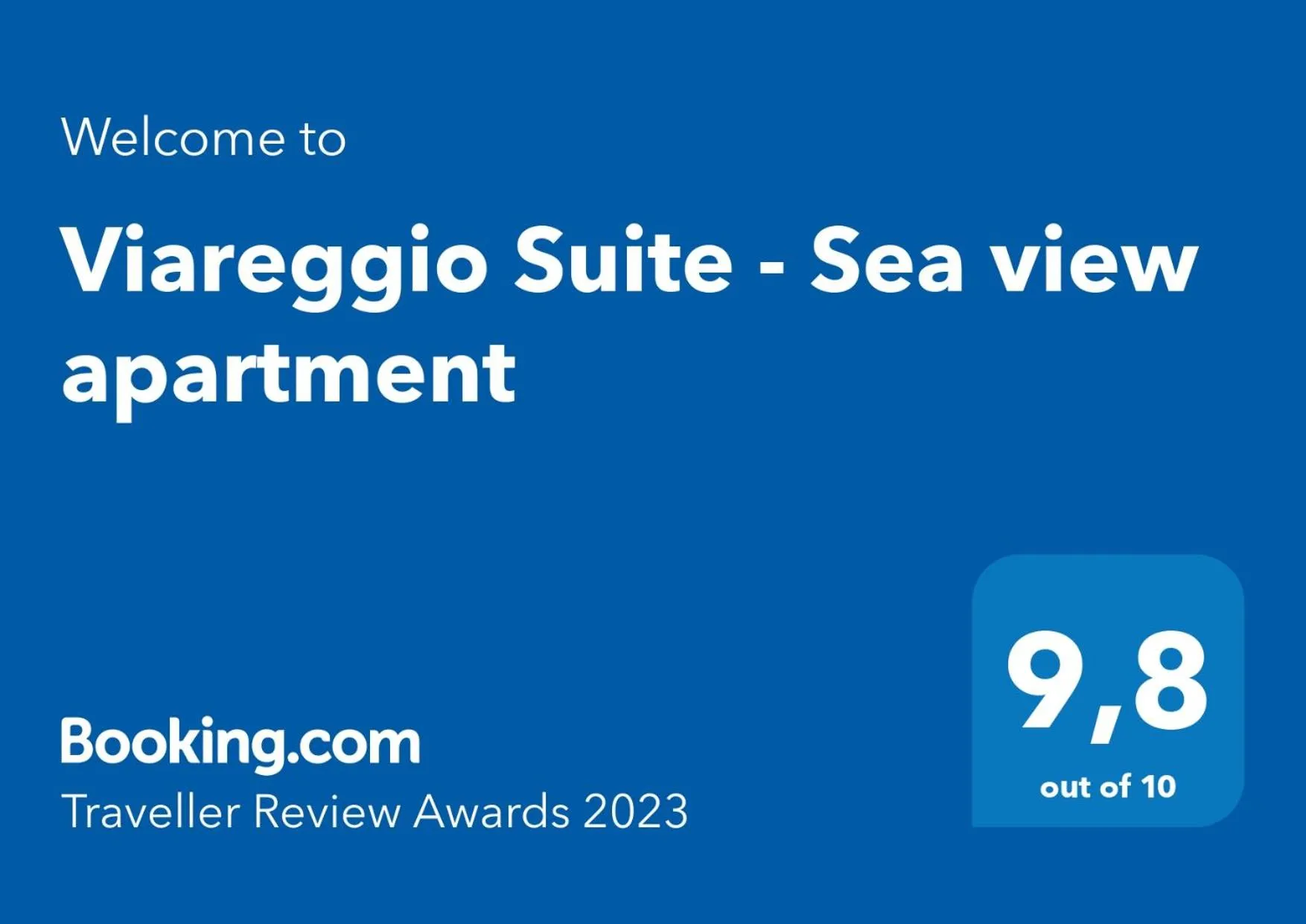 Logo/Certificate/Sign in Viareggio Suite - Sea view apartment