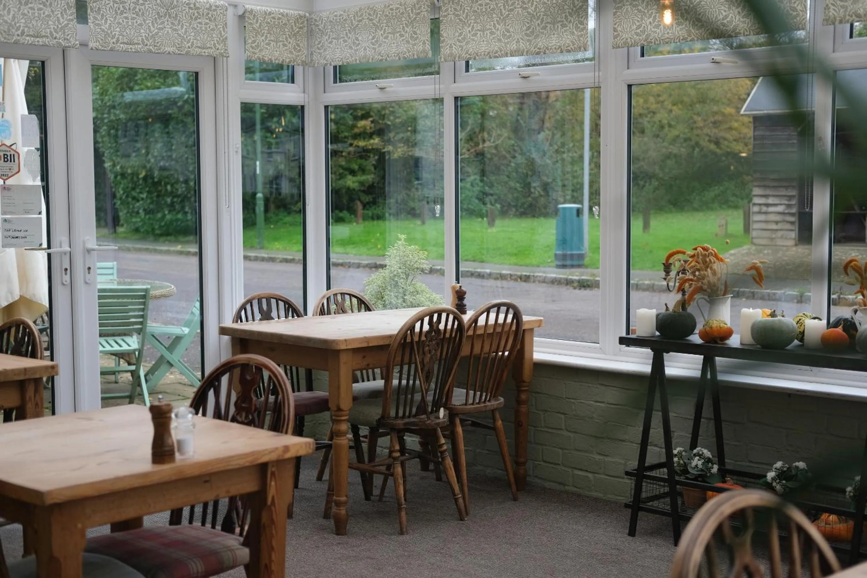 Dining area in The Crown Inn Dial Post