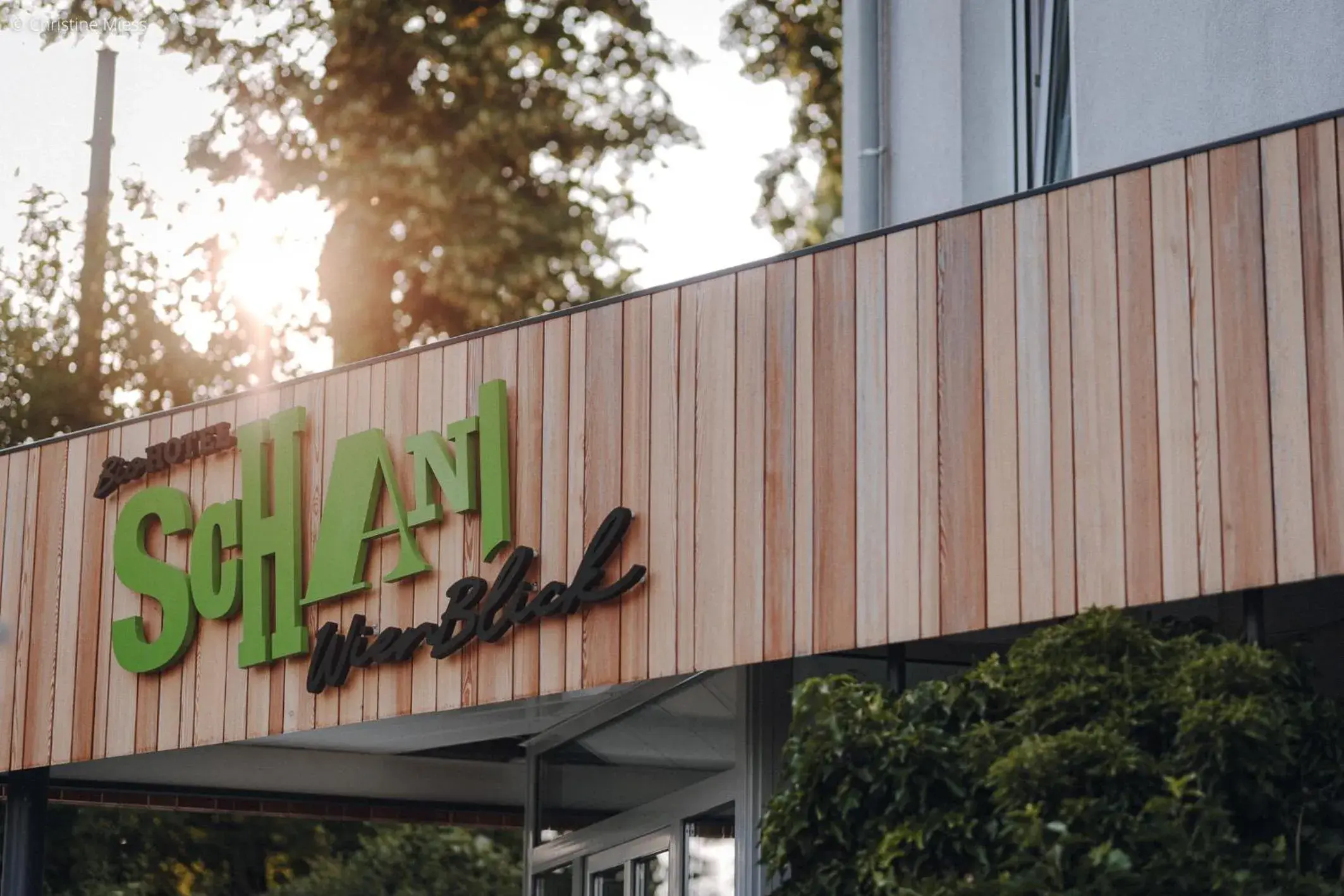 Property building in Bio-Hotel Schani Wienblick Property building in Bio-Hotel Schani Wienblick