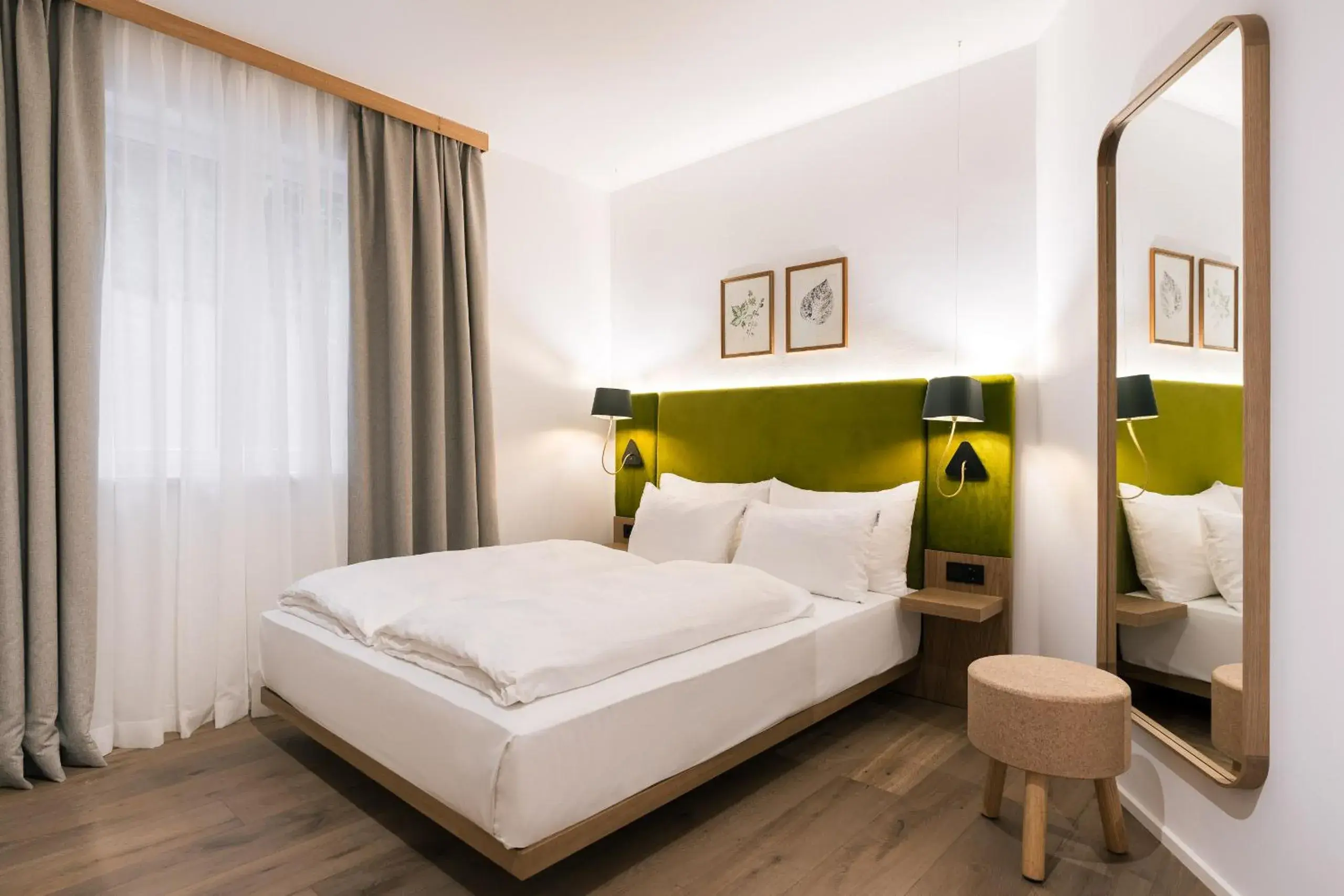 Bed in Bio-Hotel Schani Wienblick Bed in Bio-Hotel Schani Wienblick