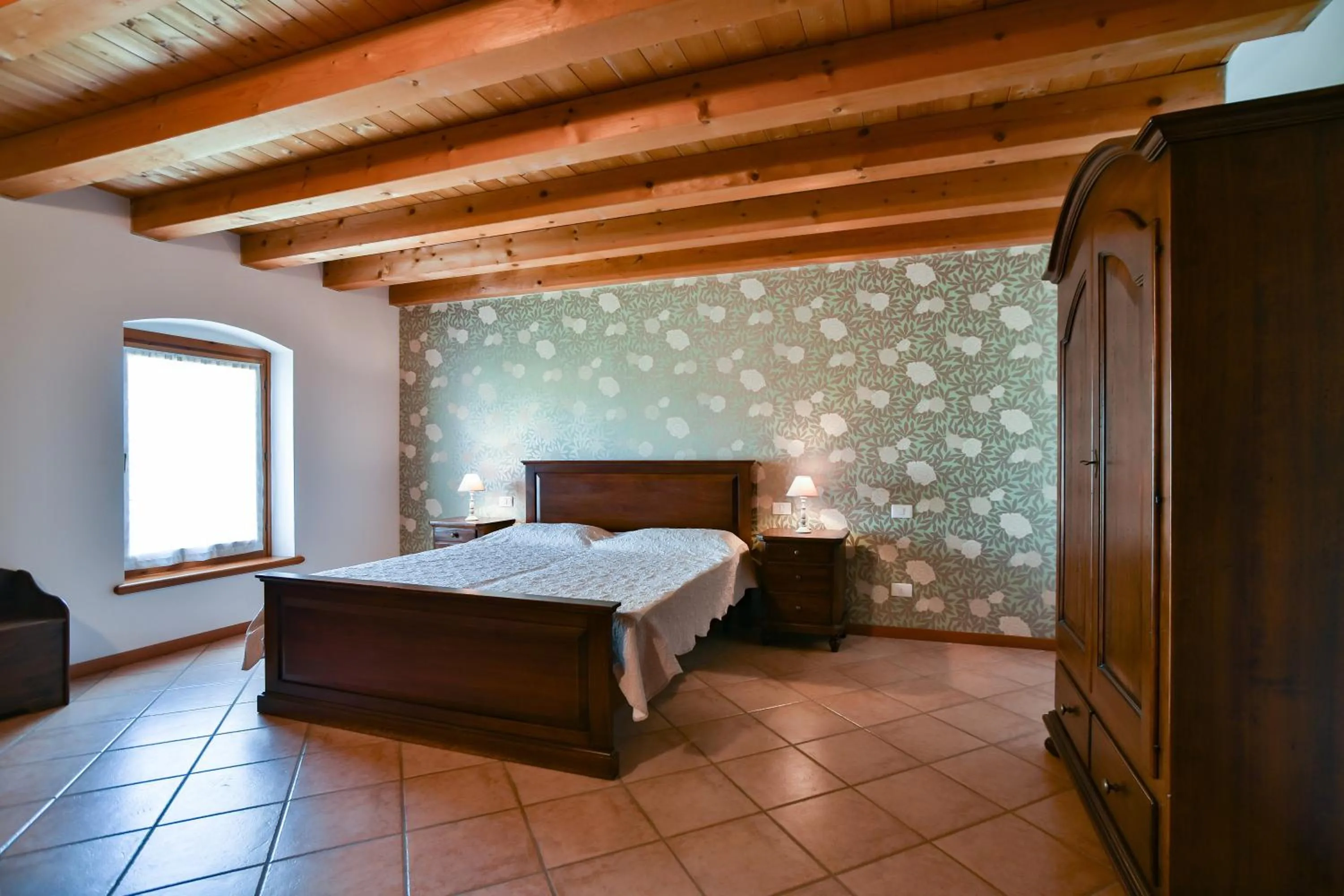 Bedroom, Bed in AGRITURISMO COLOMBARE TEBOI