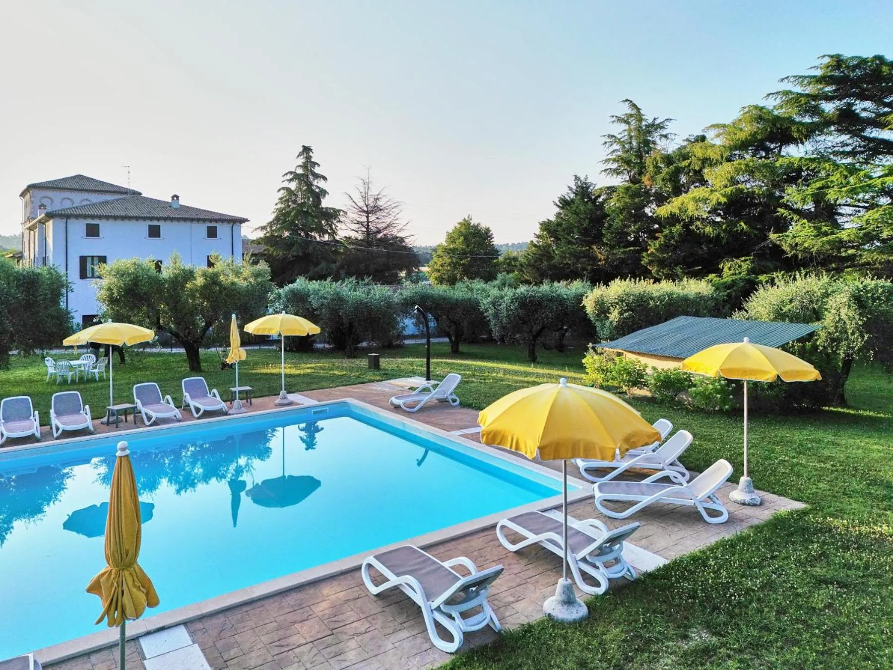 Swimming pool in AGRITURISMO COLOMBARE TEBOI
