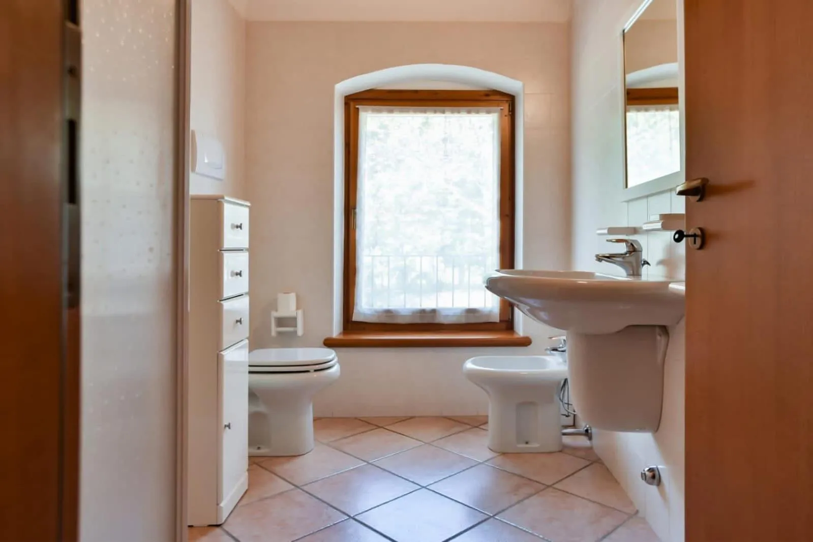 Bathroom in AGRITURISMO COLOMBARE TEBOI