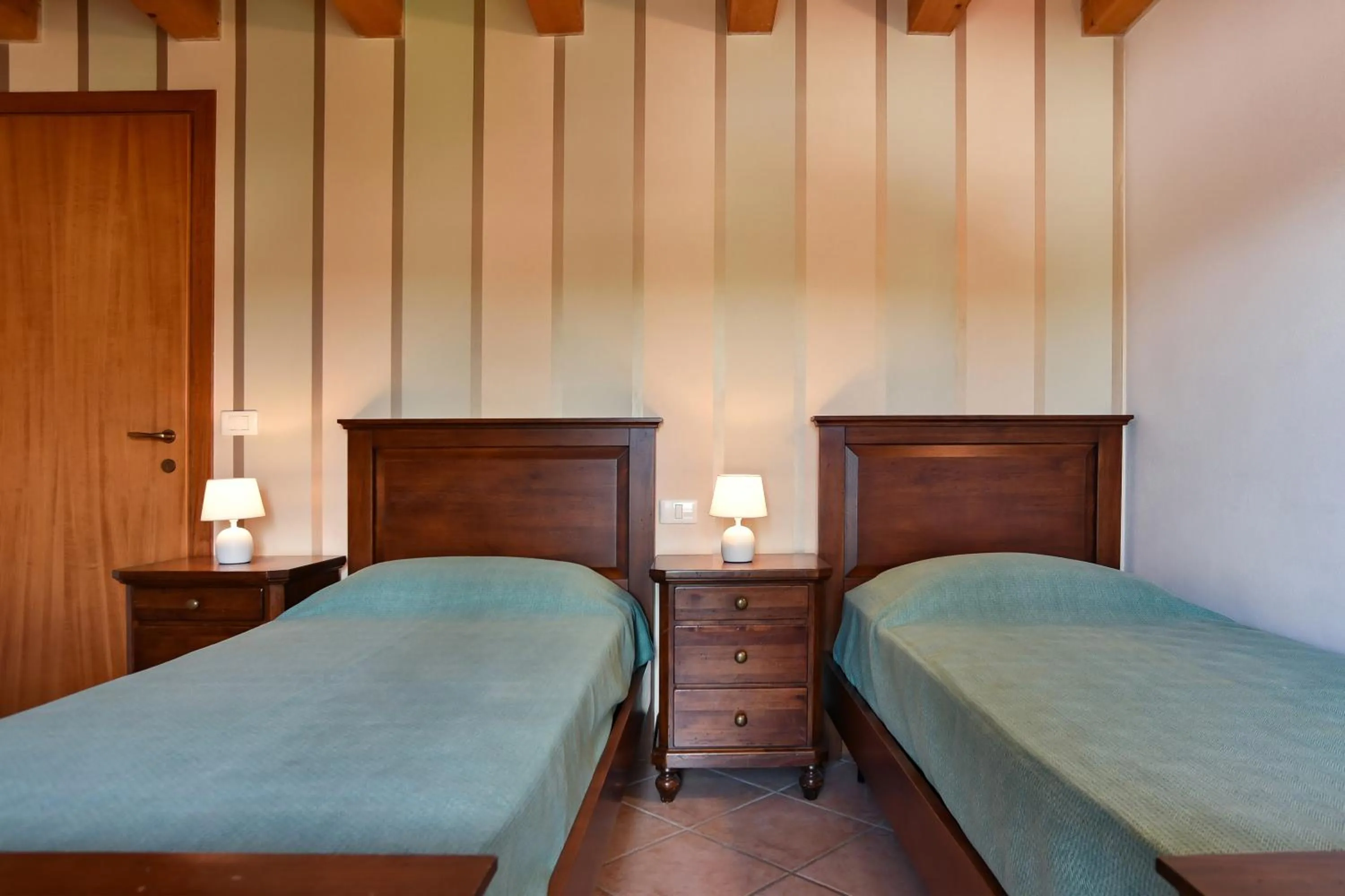 Bedroom, Bed in AGRITURISMO COLOMBARE TEBOI
