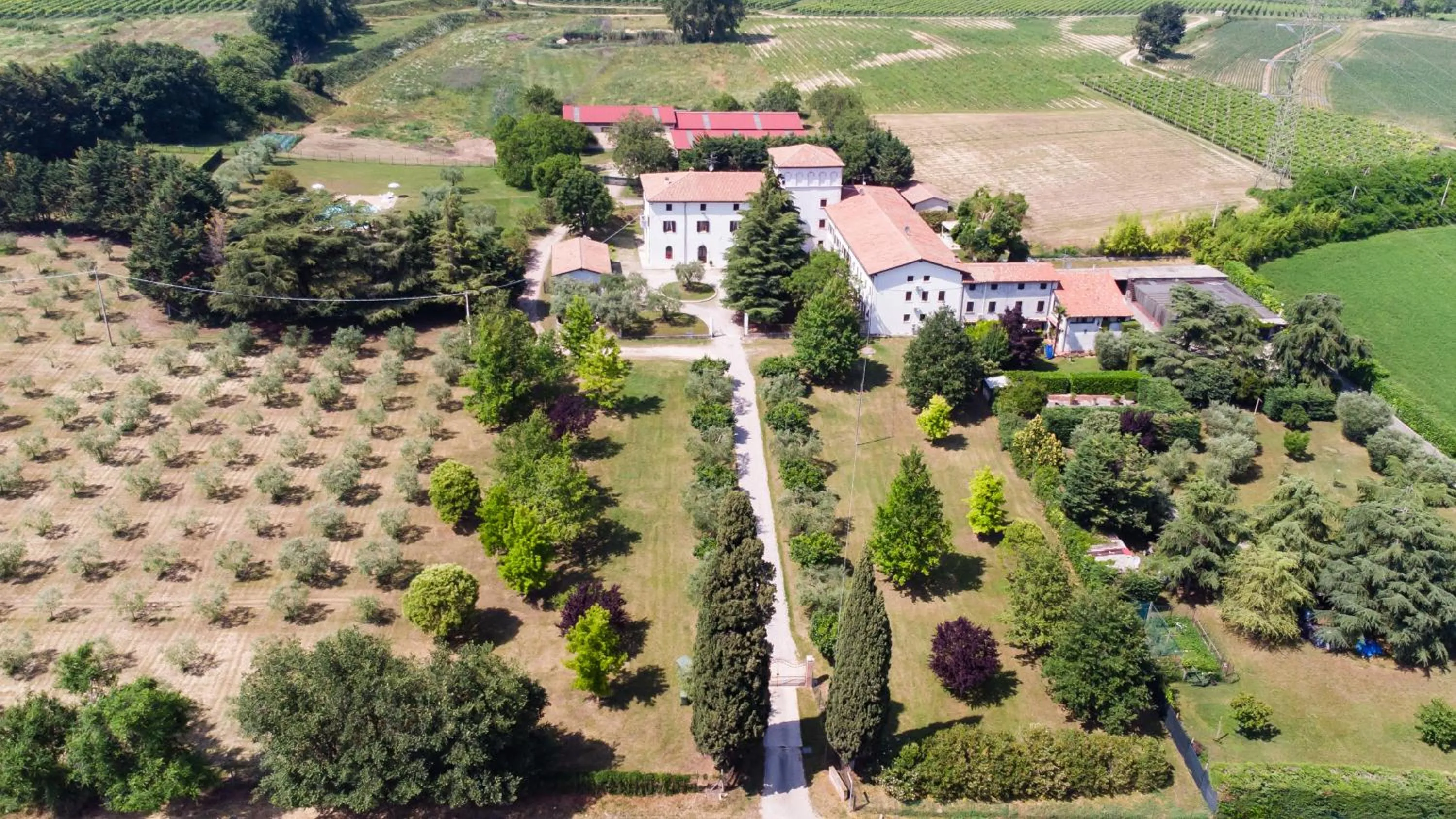 Bird's eye view in AGRITURISMO COLOMBARE TEBOI