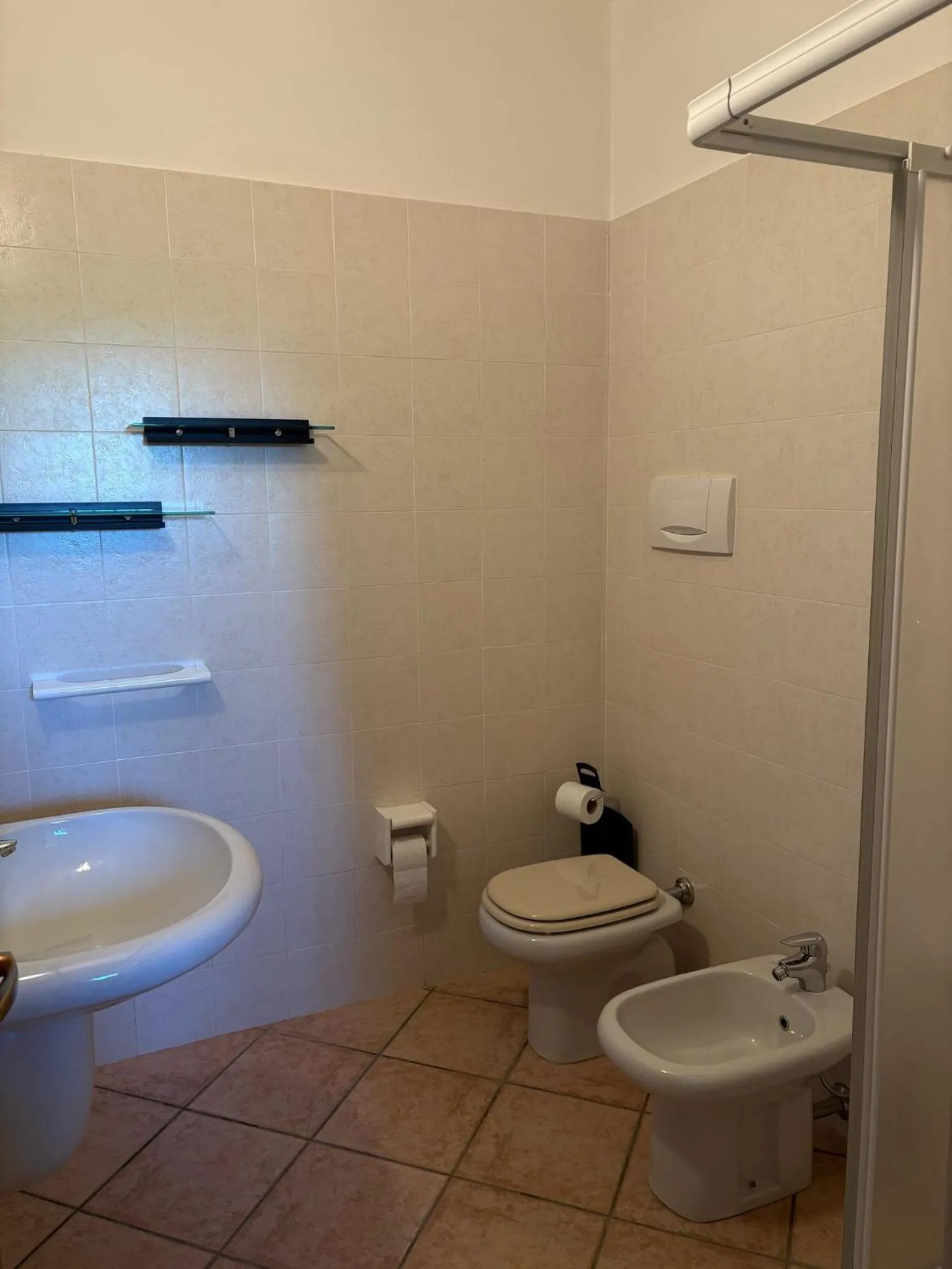 Bathroom in AGRITURISMO COLOMBARE TEBOI