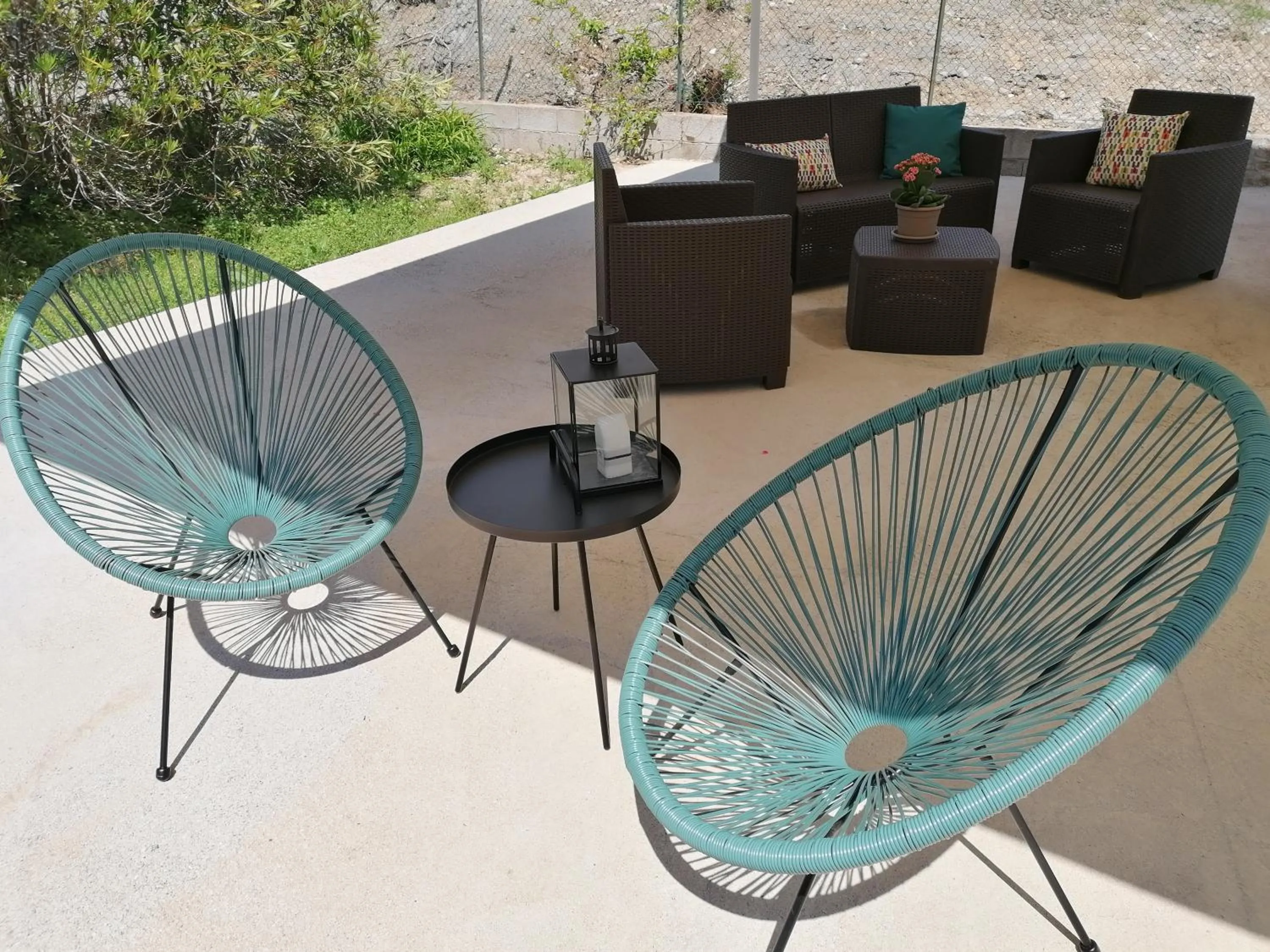 Patio in AGRITURISMO COLOMBARE TEBOI