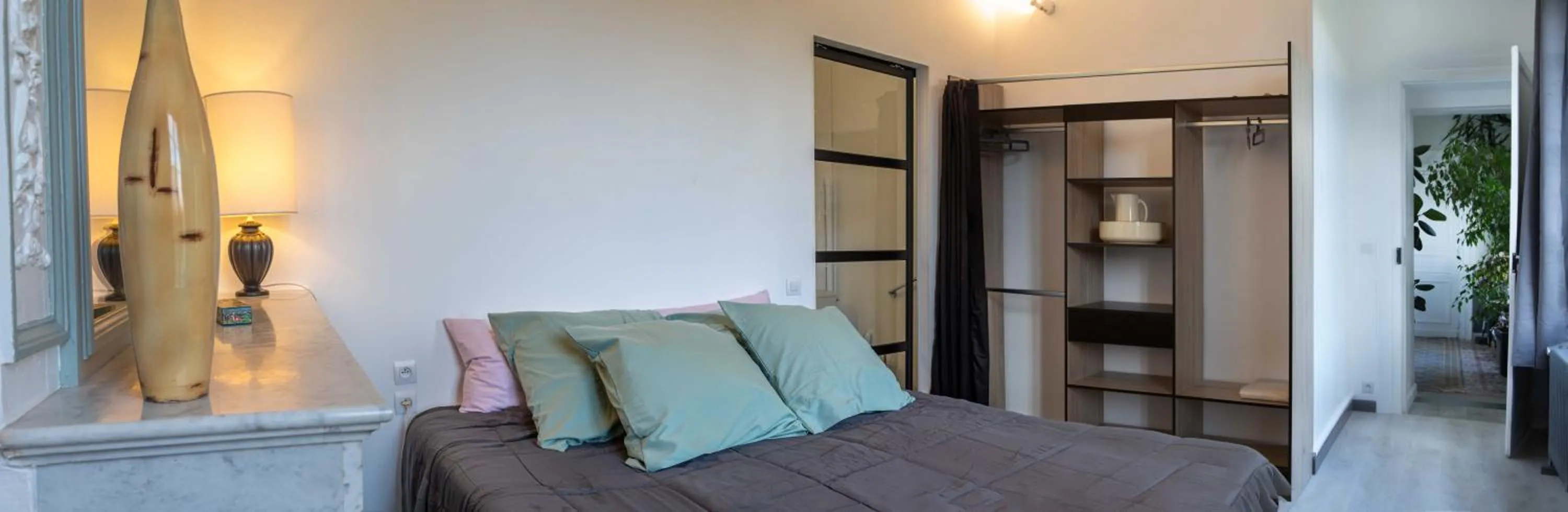 Bed in Chambre d'Hôtes Les Jardins de Marie, SCI Charles III