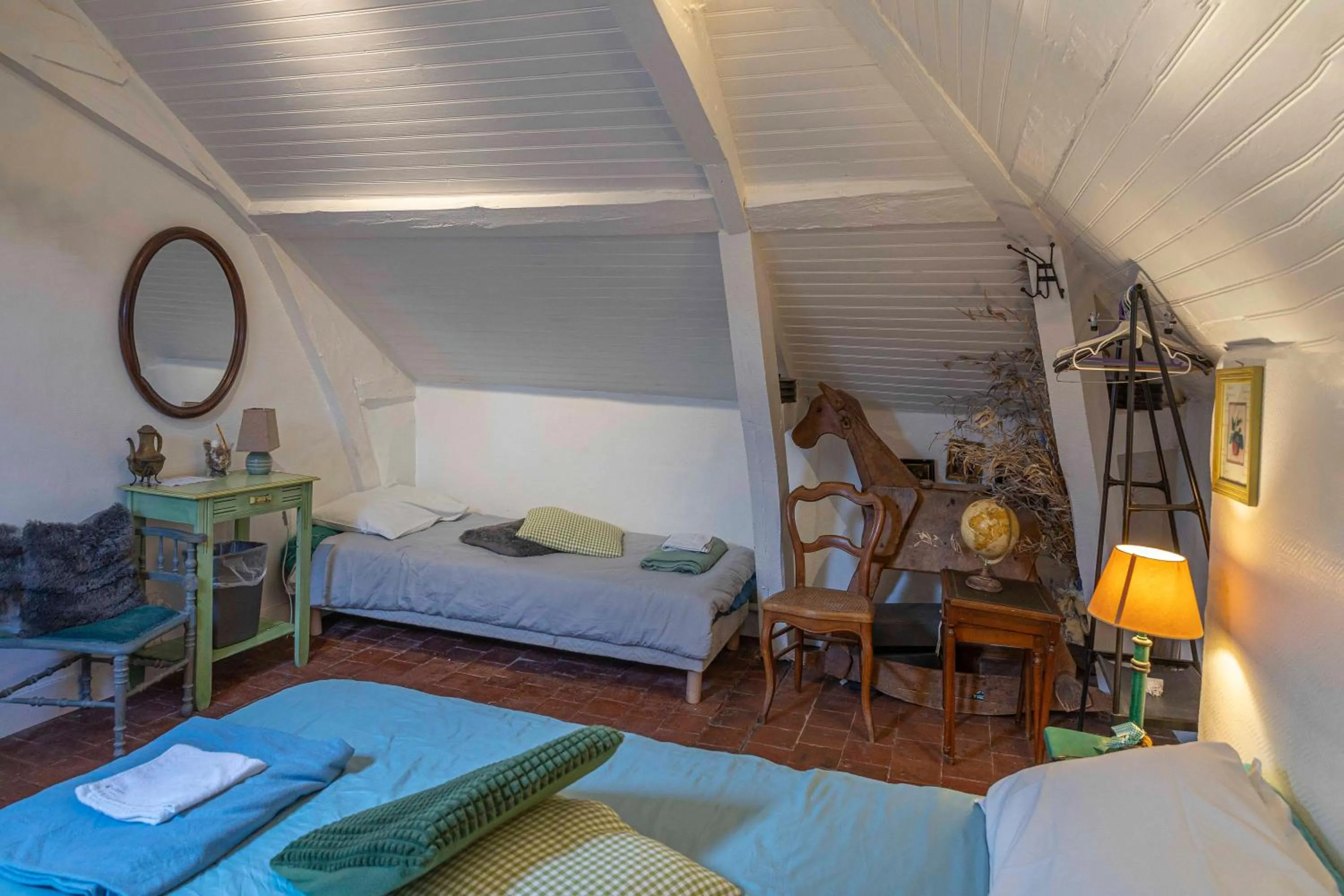 Photo of the whole room, Bed in Chambre d'Hôtes Les Jardins de Marie, SCI Charles III