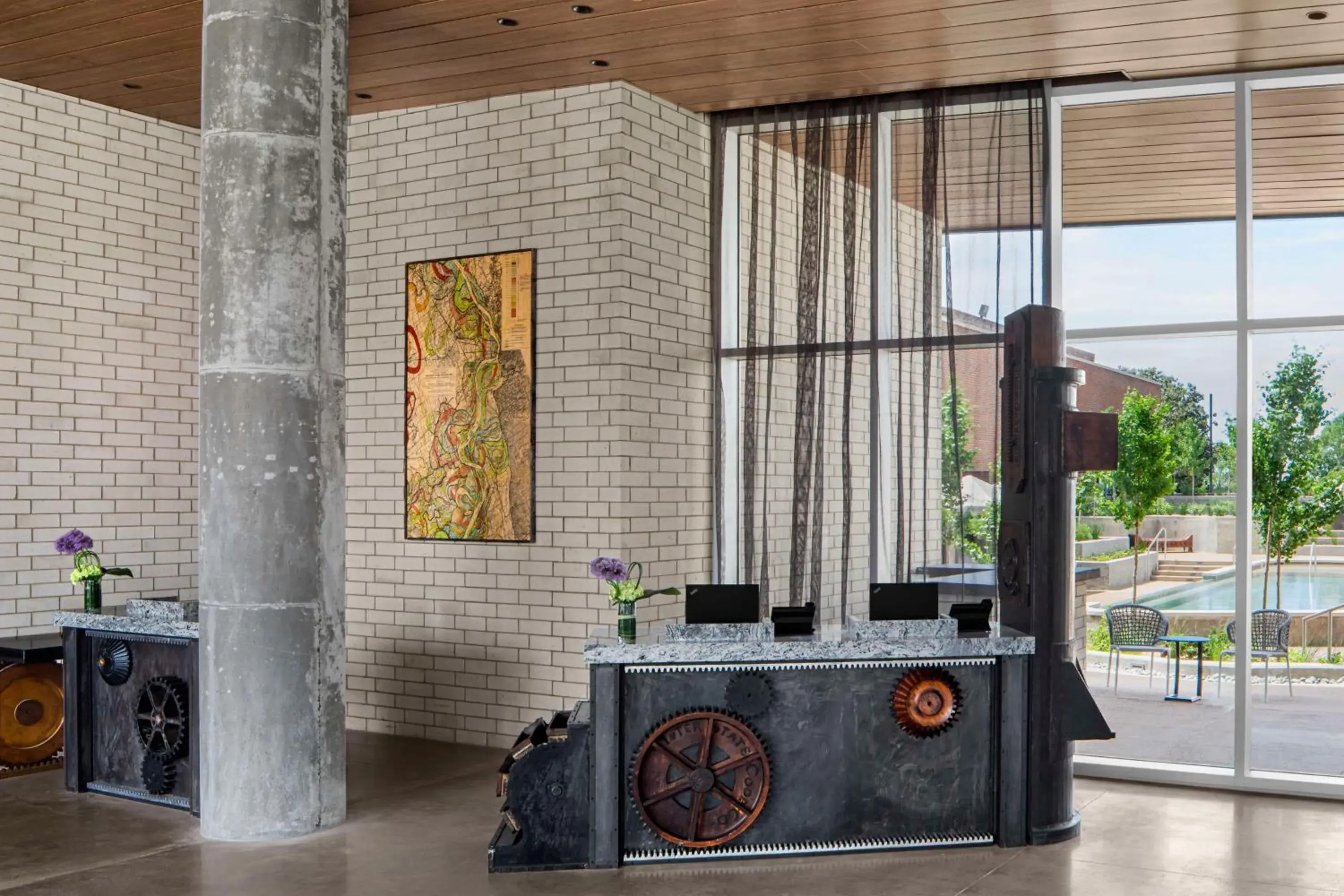 Lobby or reception in Hyatt Centric Beale Street Memphis Lobby or reception in Hyatt Centric Beale Street Memphis