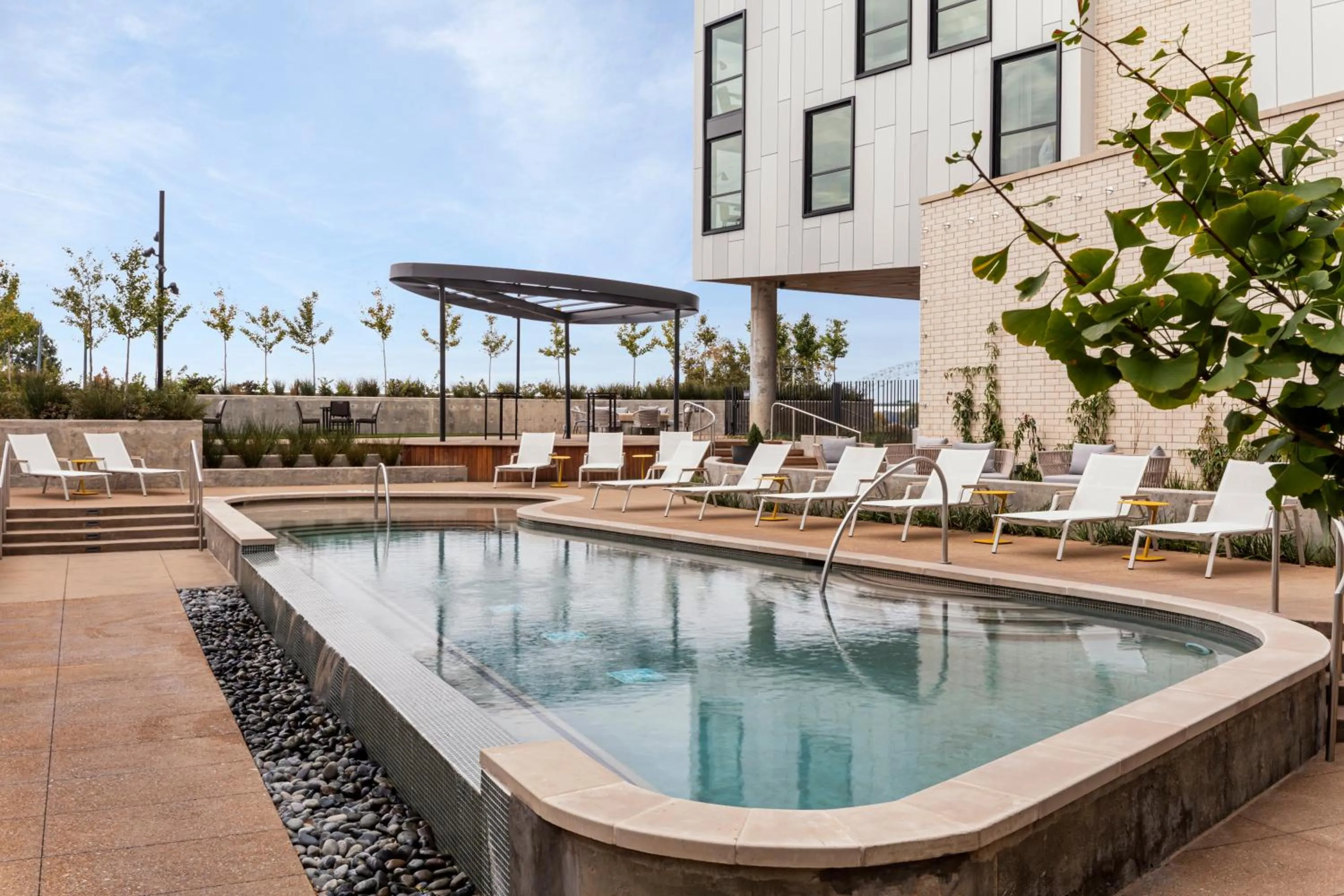 Pool view in Hyatt Centric Beale Street Memphis