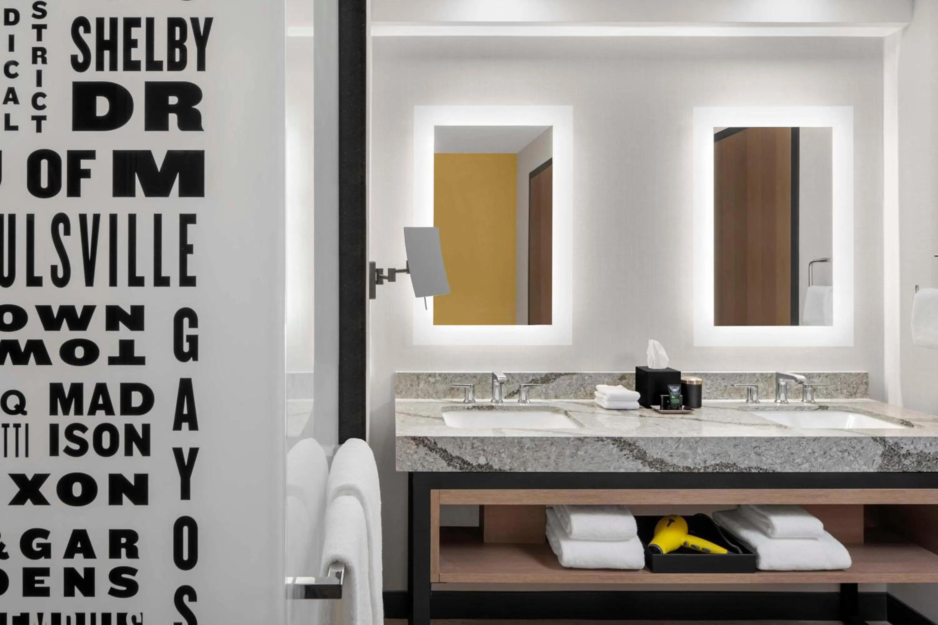 Bathroom in Hyatt Centric Beale Street Memphis