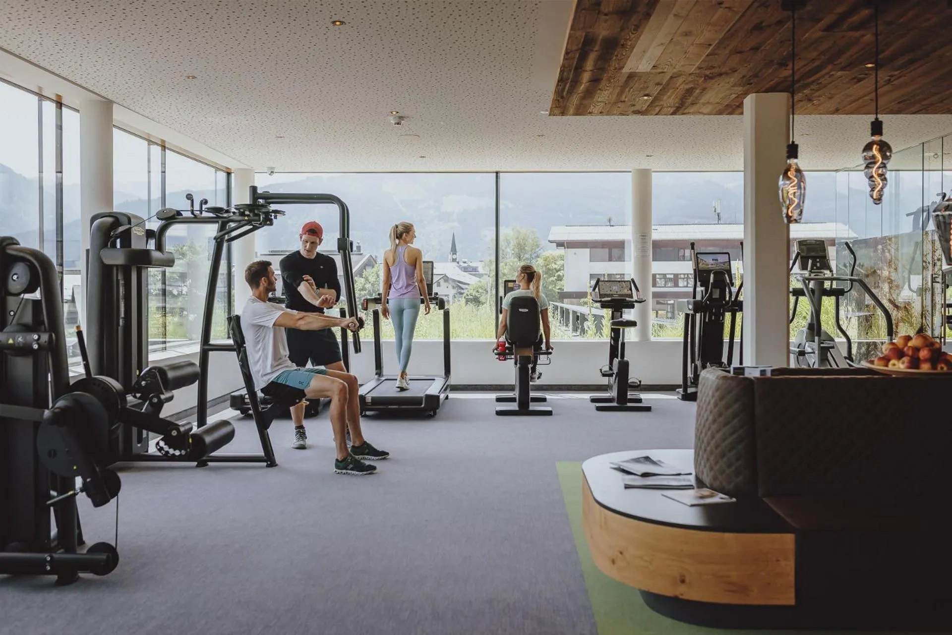 Fitness centre/facilities in Superior Sport und Familienresort Alpenblick