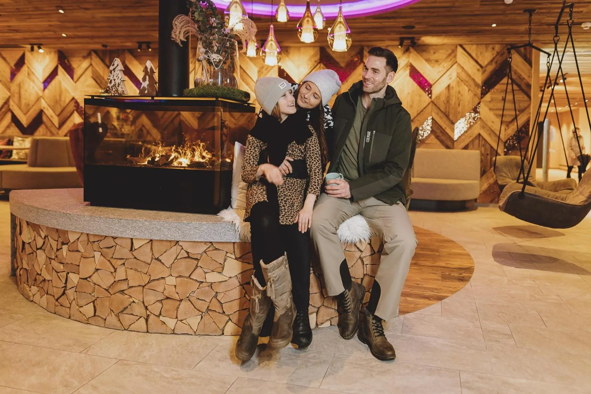 Lobby or reception in Superior Sport und Familienresort Alpenblick