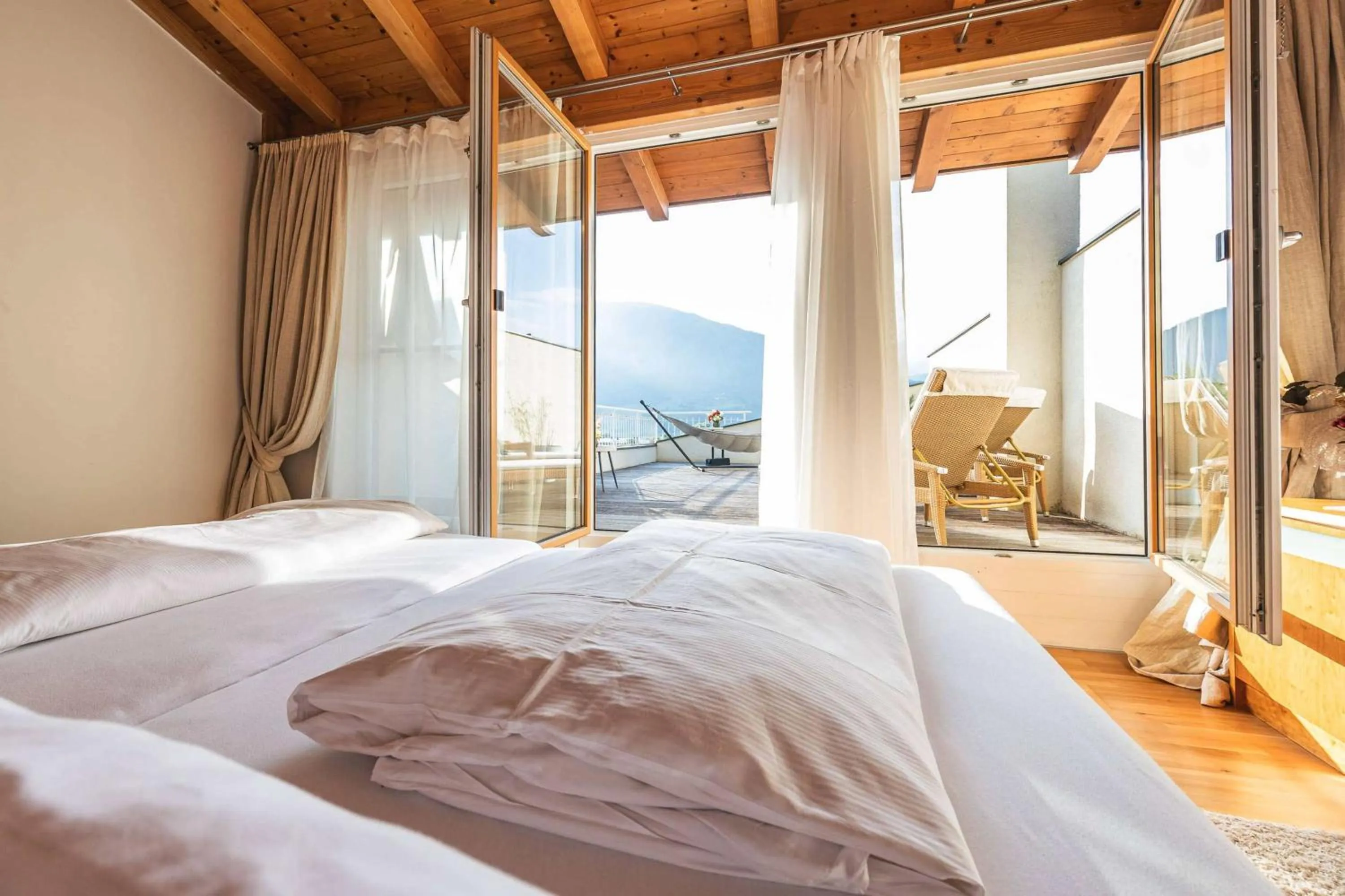 Photo of the whole room, Bed in Superior Sport und Familienresort Alpenblick