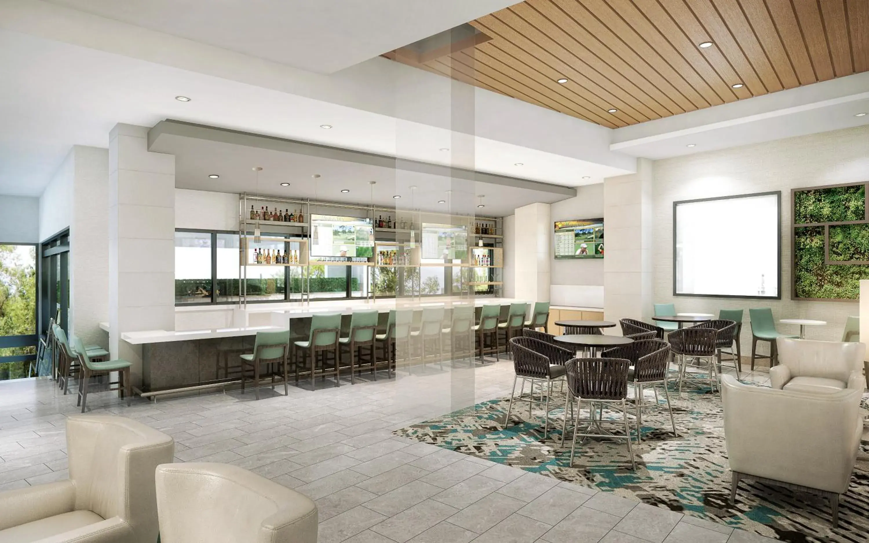 Lounge or bar in Hyatt House Atlanta Perimeter Center Lounge or bar in Hyatt House Atlanta Perimeter Center