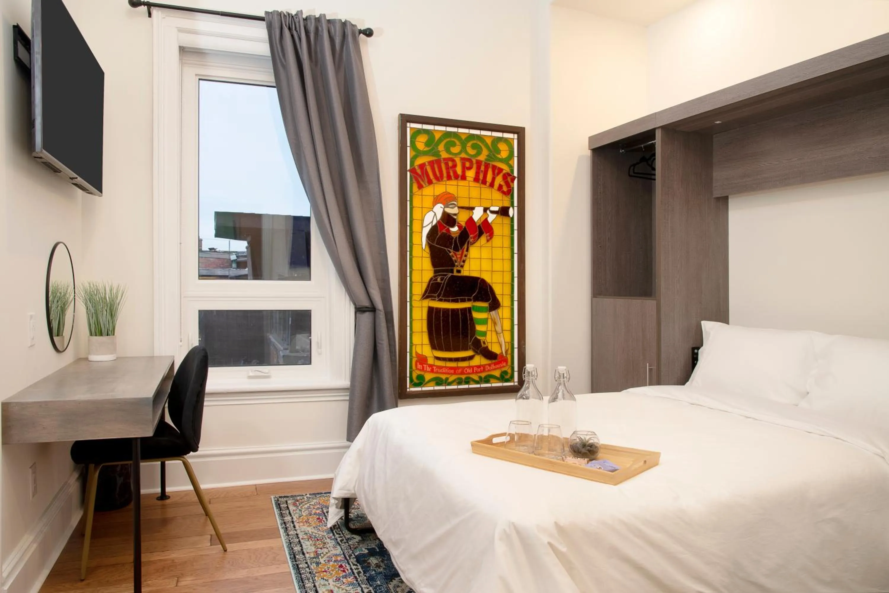 Bed in The Juniper Inn