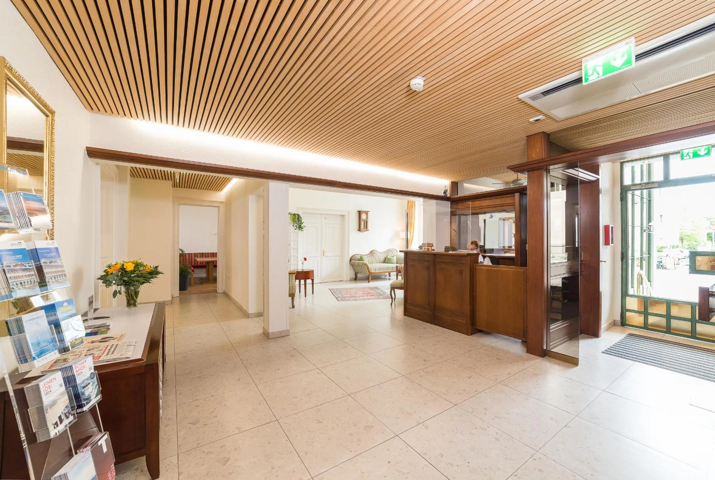 Lobby or reception in Hotel Bodensee